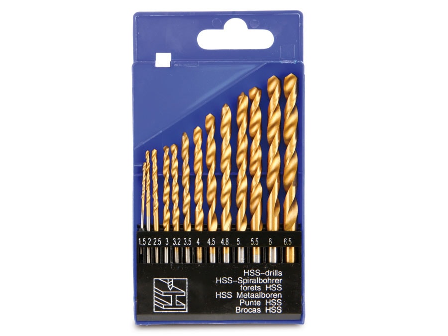 BGS TECHNIC Spiralbohrer-Satz, 1,5...6,5 mm, 13-teilig BGS TECHNIC Spiralbohrer-Satz, 1,5...6,5 mm, 13-teilig