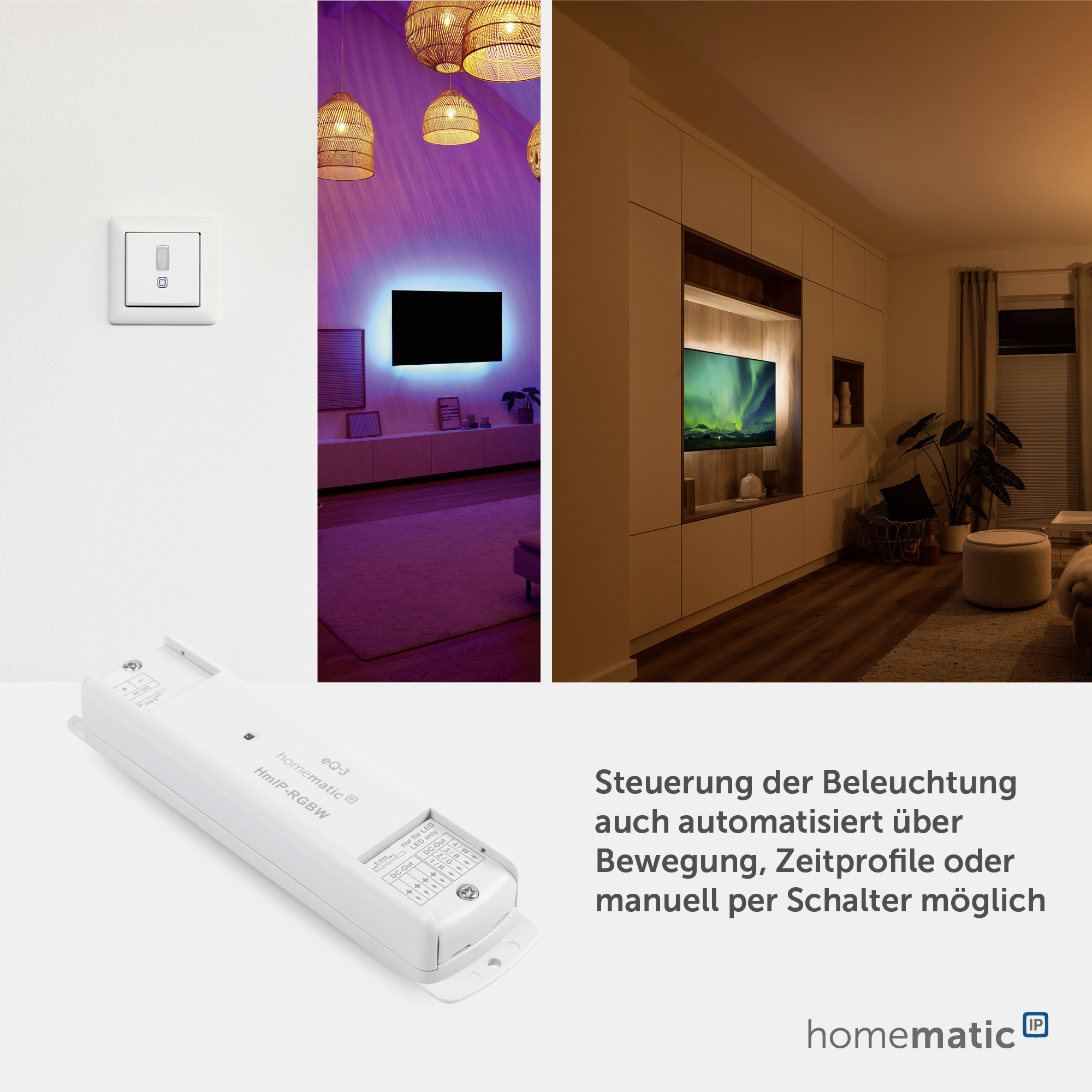HOMEMATIC IP 157662A0, LED Controller RGBW HOMEMATIC IP 157662A0, LED Controller RGBW