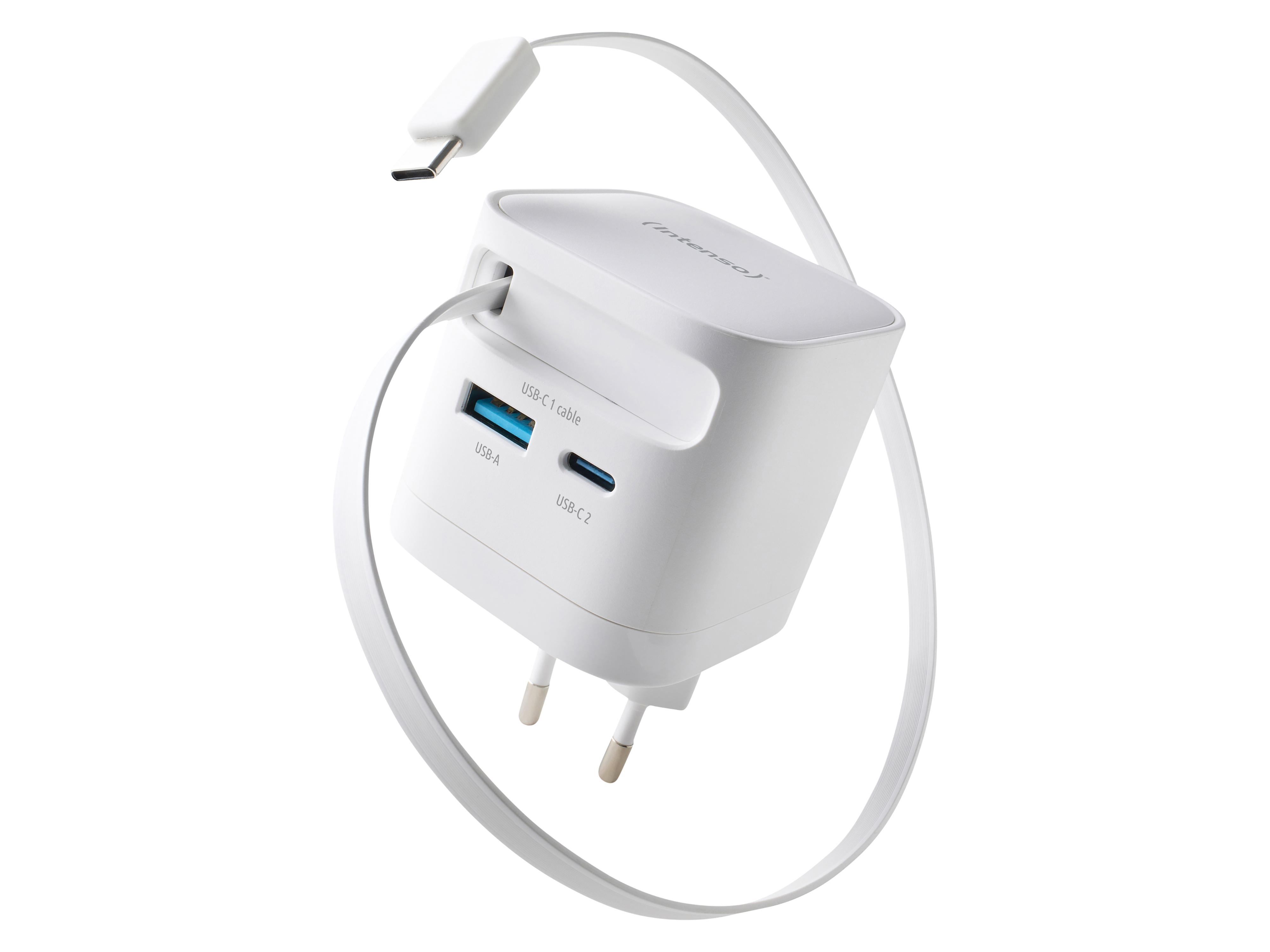 INTENSO Schnellladegerät 7806520, 65 W, weiß