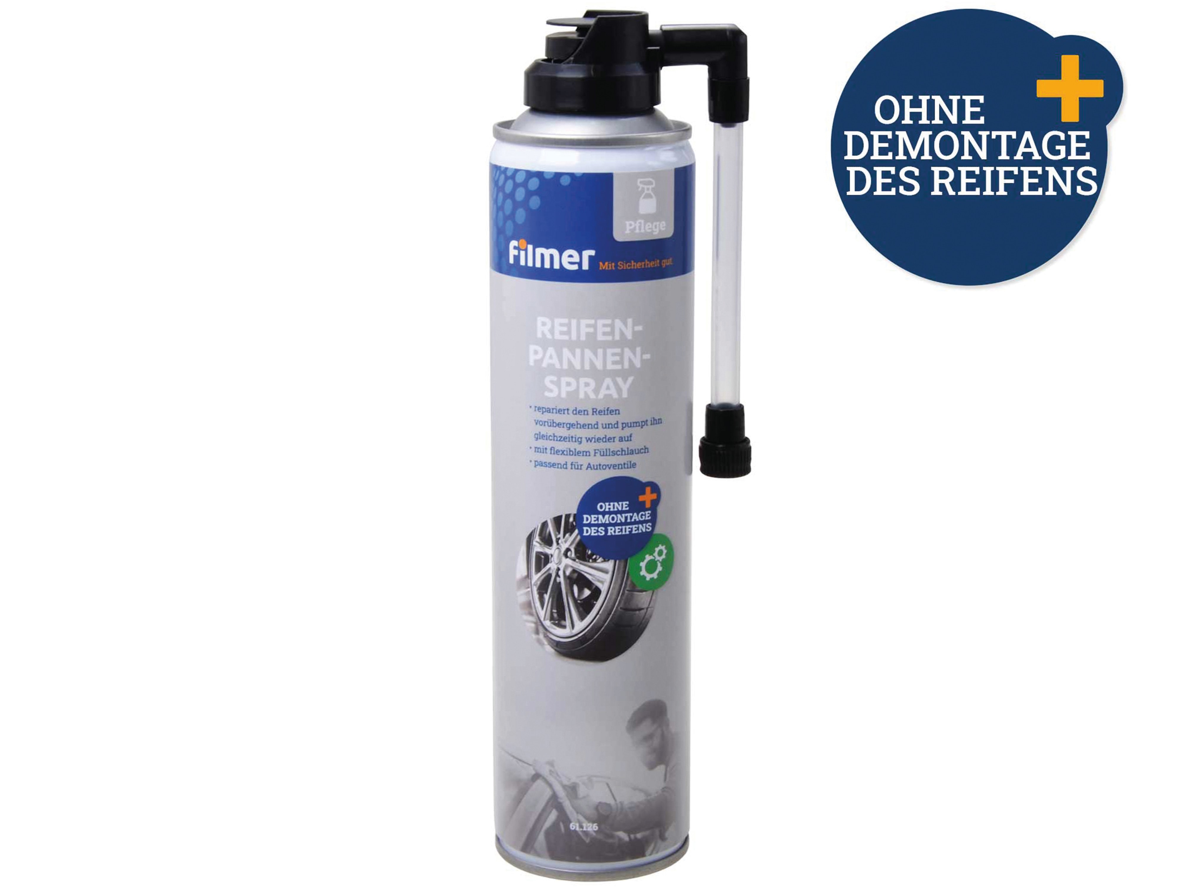 FILMER Reifenpannen-Spray 61126, 300 ml FILMER Reifenpannen-Spray 61126, 300 ml