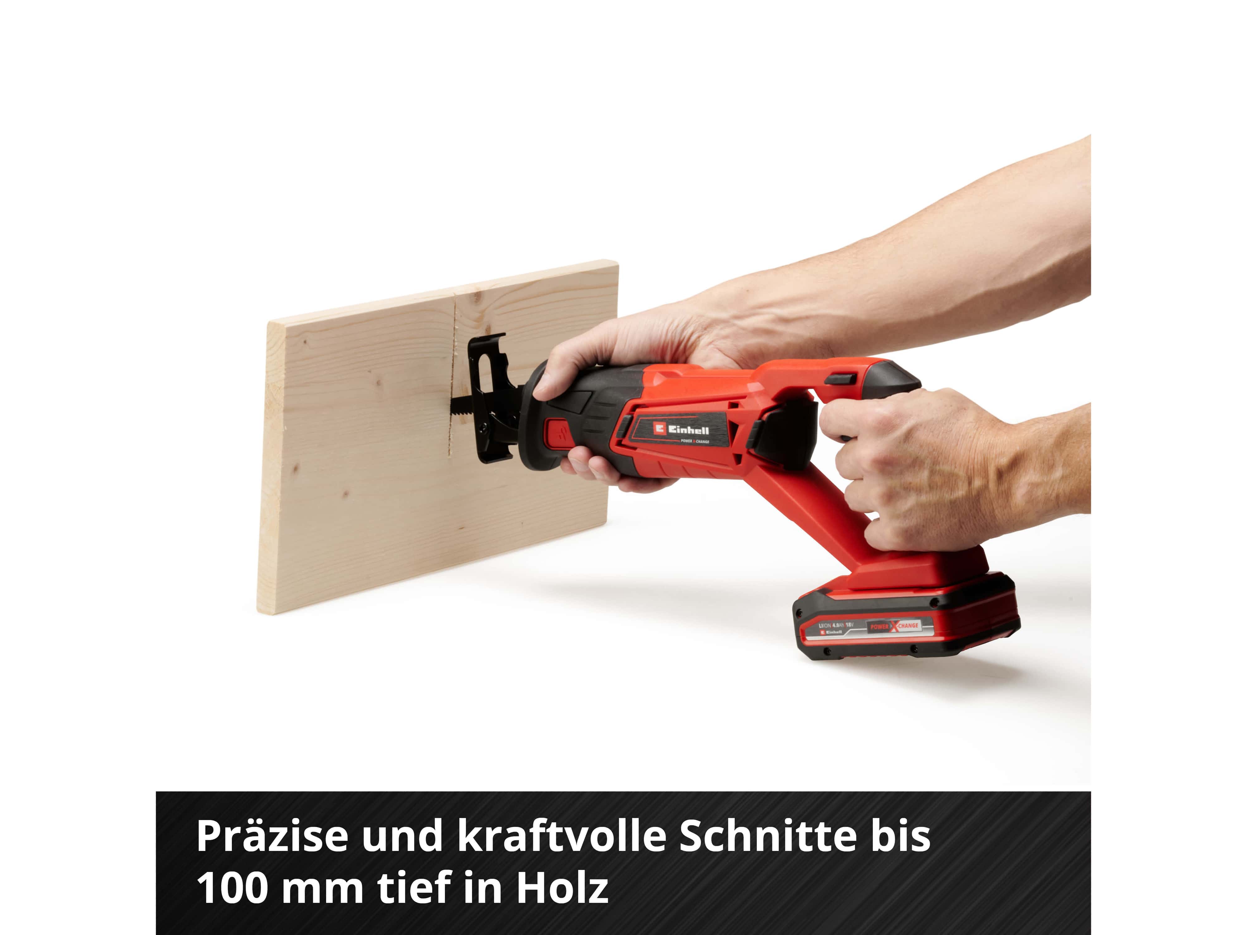 EINHELL Akku-Universalsäge TE-AP 18/22 Li + Starterset 4,0 Ah EINHELL Akku-Universalsäge TE-AP 18/22 Li + Starterset 4,0 Ah