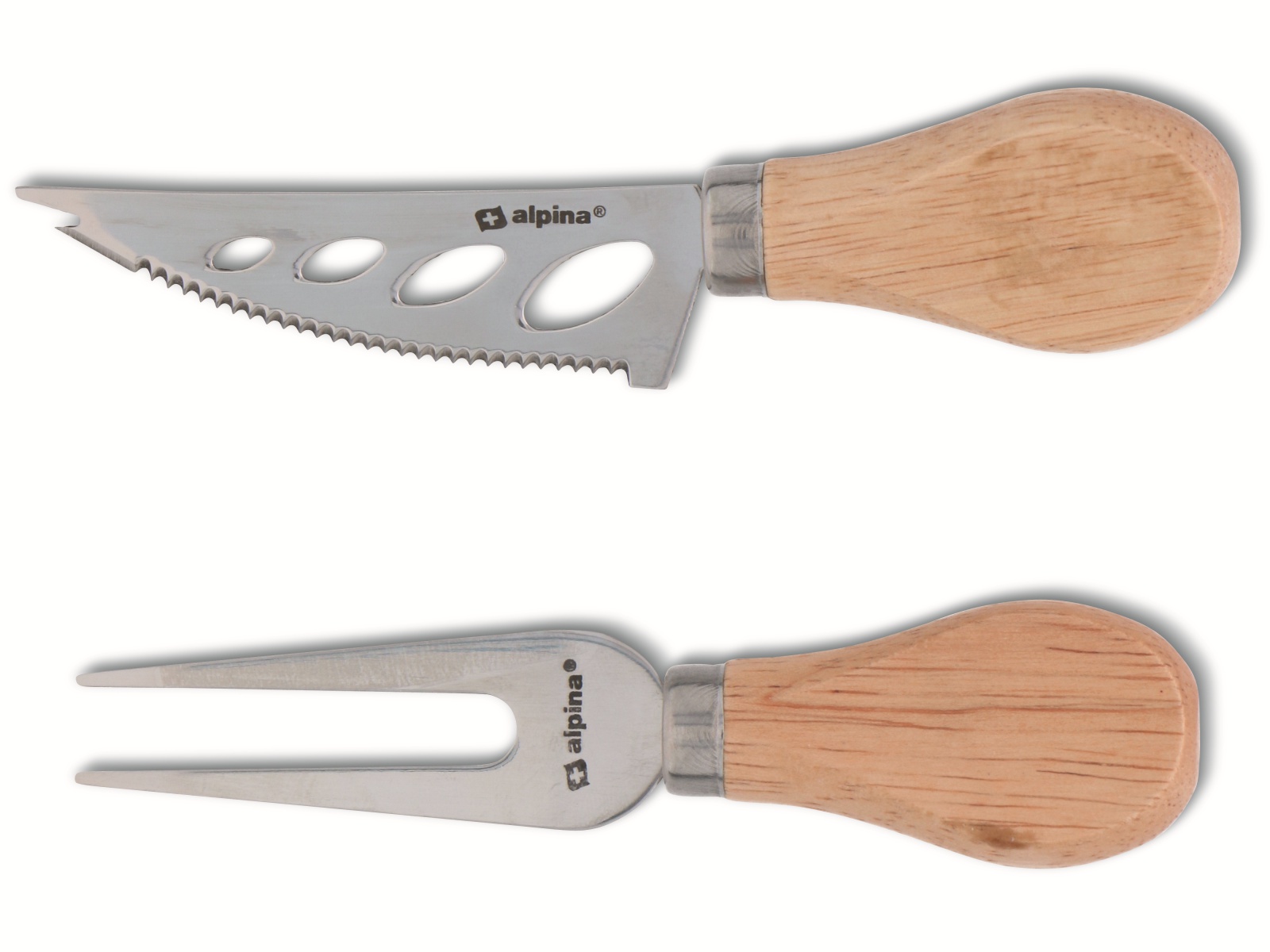 ALPINA Käsemesser und Käsegabel-Set, 2 Stück