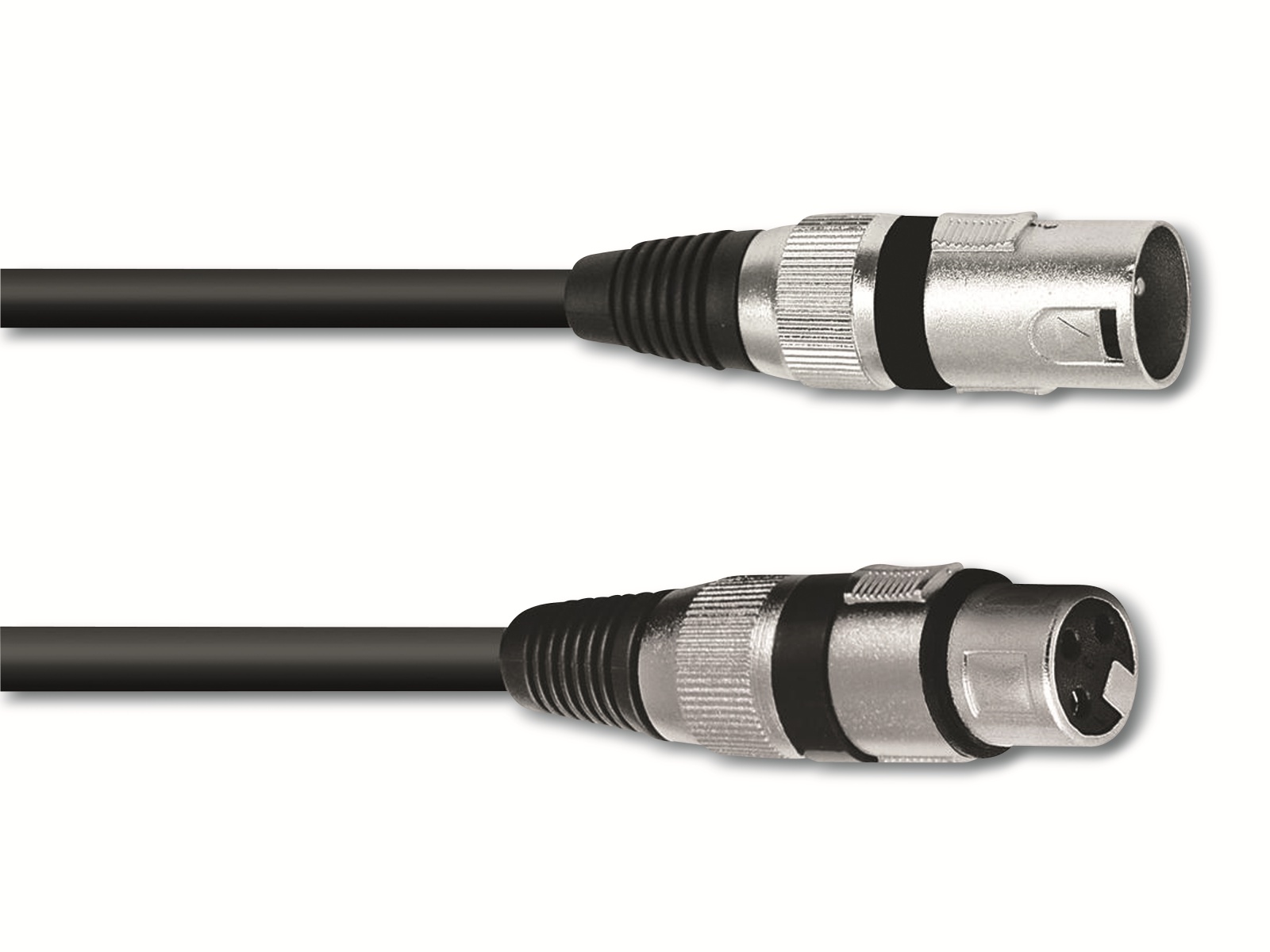 OMNITRONIC XLR-Kabel 3-polig, 10 m, schwarz OMNITRONIC XLR-Kabel 3-polig, 10 m, schwarz