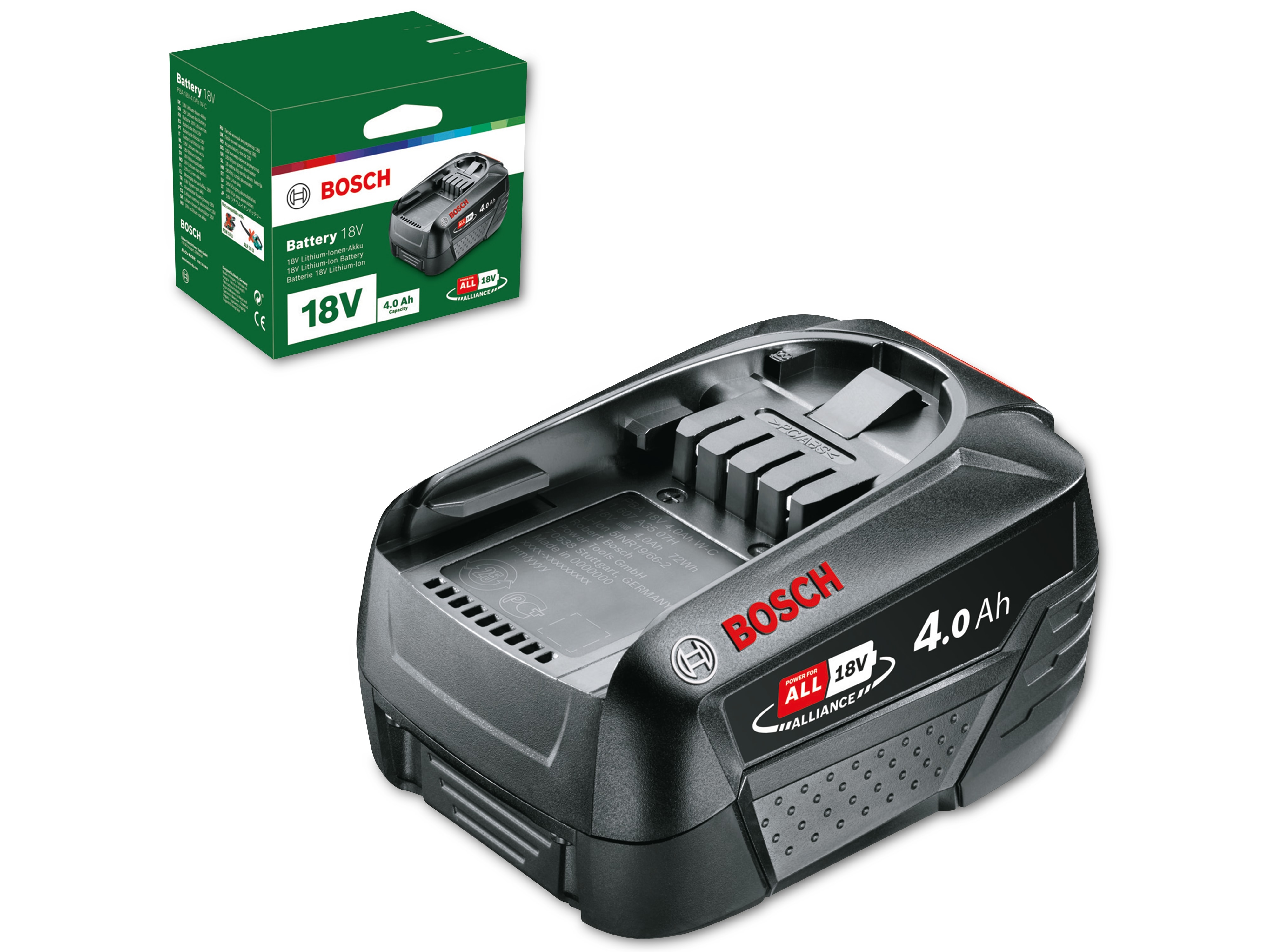 BOSCH Akku, PBA, 18V, 4000mAh