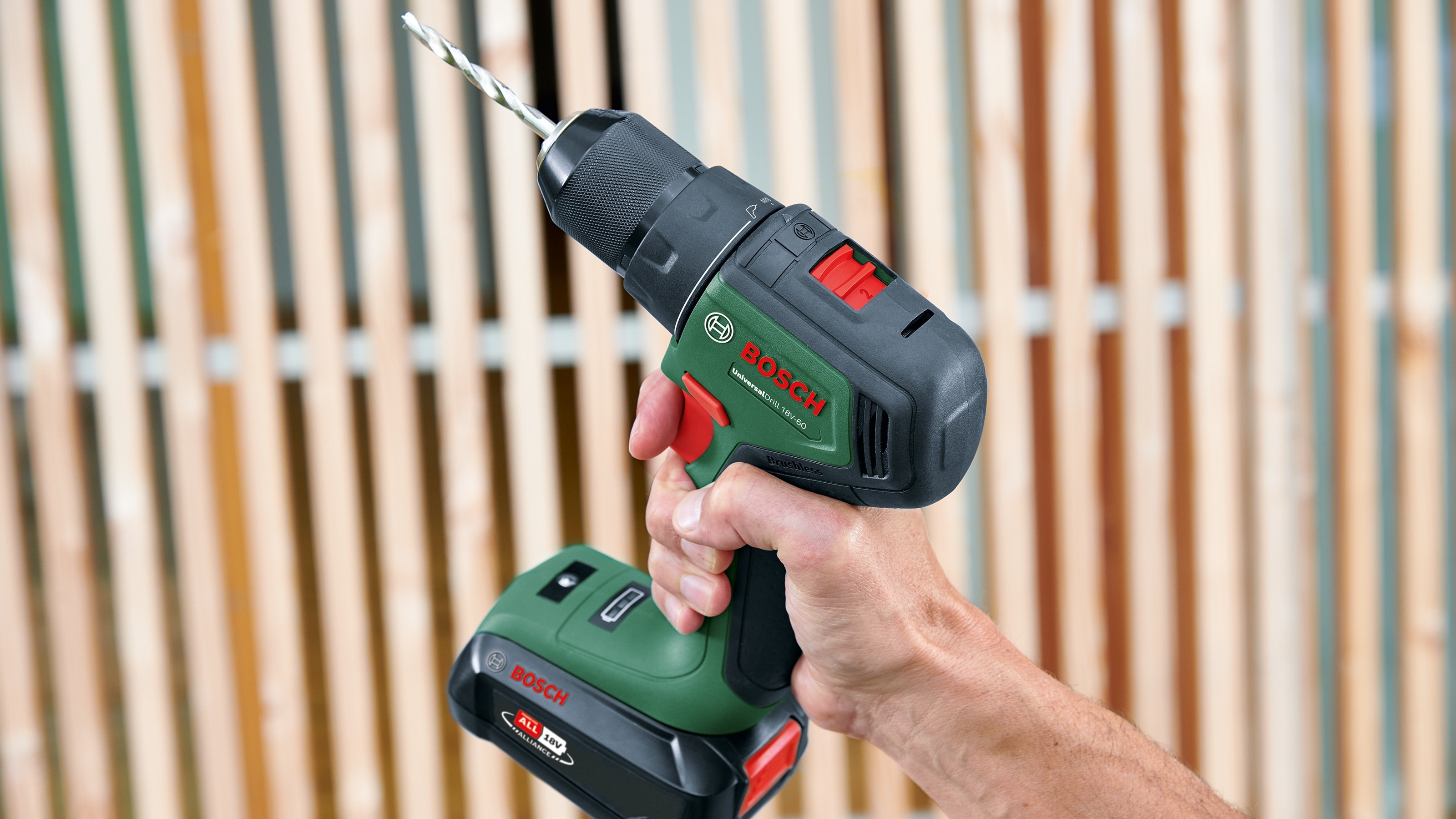 BOSCH Akku-Schlagbohrschrauber UniversalImpact 18V-60 06039D7100, 2-Gang, ohne Akku BOSCH Akku-Schlagbohrschrauber UniversalImpact 18V-60 06039D7100, 2-Gang, ohne Akku