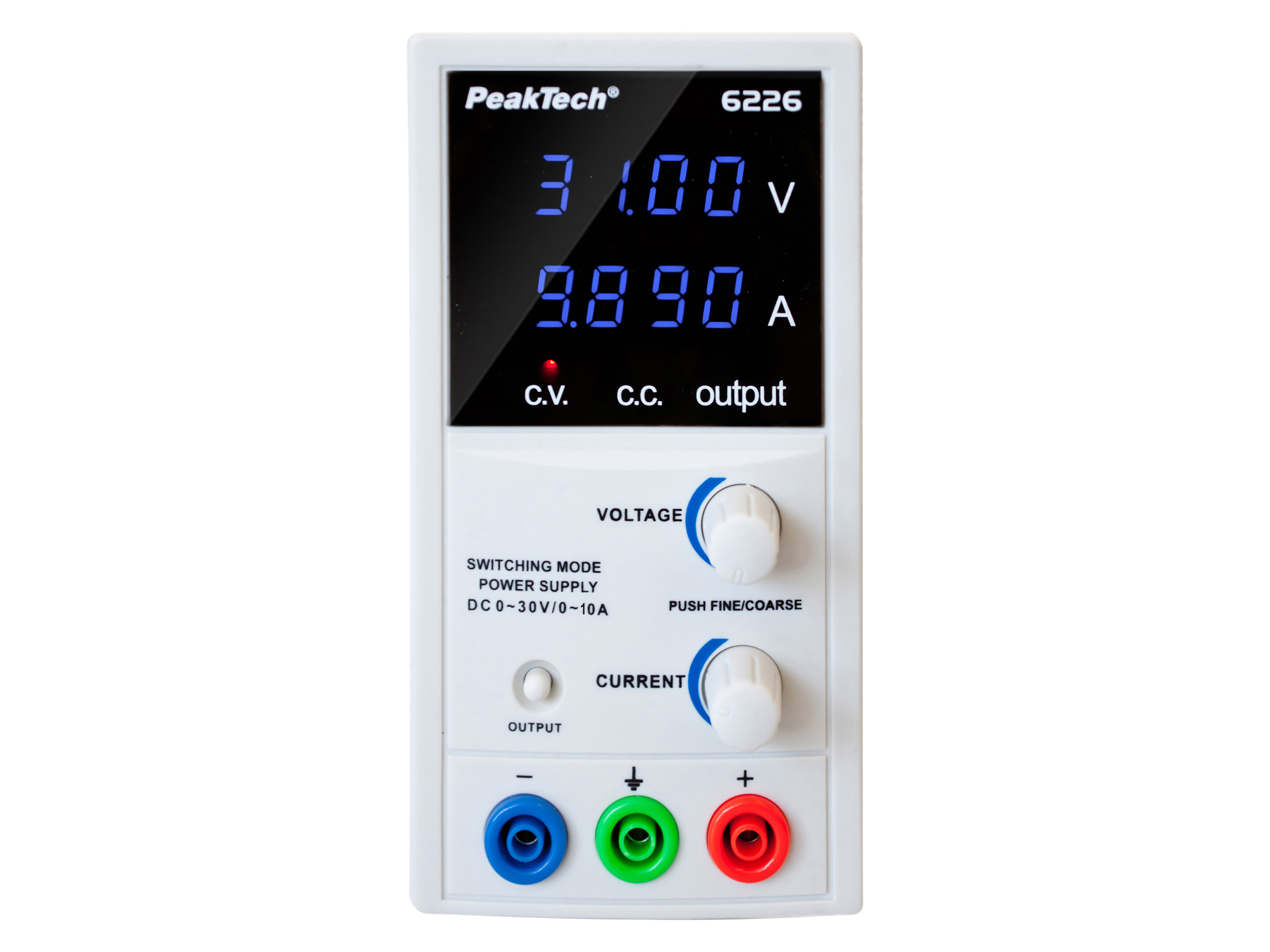 PEAKTECH Labornetzteil P 6226, 0...30 V/ 0...10 A PEAKTECH Labornetzteil, P 6226, 0...30 V/ 0...10 A