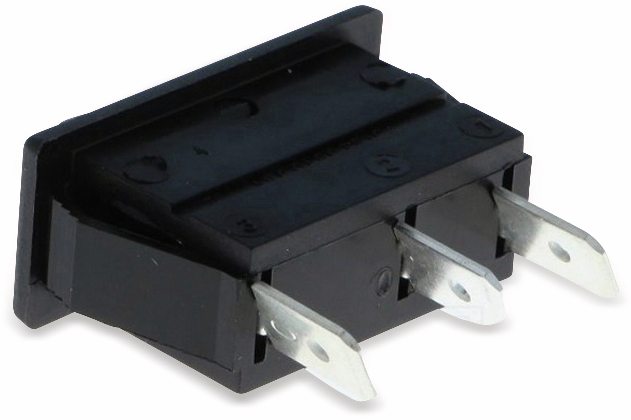 Wippenschalter 1-pol., I-0-I, 30x11mm, 16 A/ 250 V Wippenschalter 1-pol., I-0-I, 30x11mm, 16 A/ 250 V