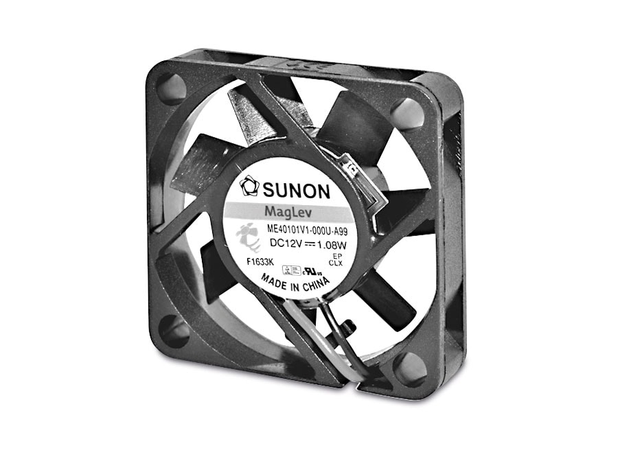 SUNON Axiallüfter EE40101S21000U999, 40x40x10 mm, 12 V- SUNON Axiallüfter EE40101S21000U999, 40x40x10 mm, 12 V-