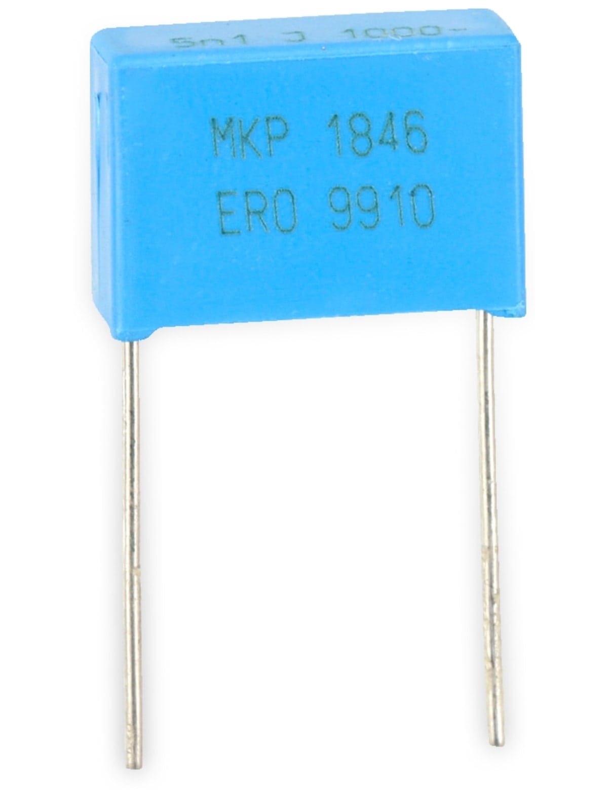 Folien-Kondensator MKP 1846, 5,1nF, 1000 V, radial, RM 15 Folien-Kondensator MKP 1846