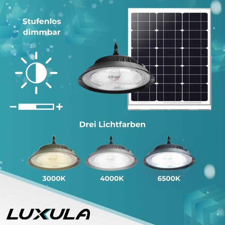 LUXULA Solar LED-Hängeleuchte, CCT, 40 W, 500 lm LUXULA Solar LED-Hängeleuchte, CCT, 40 W, 500 lm