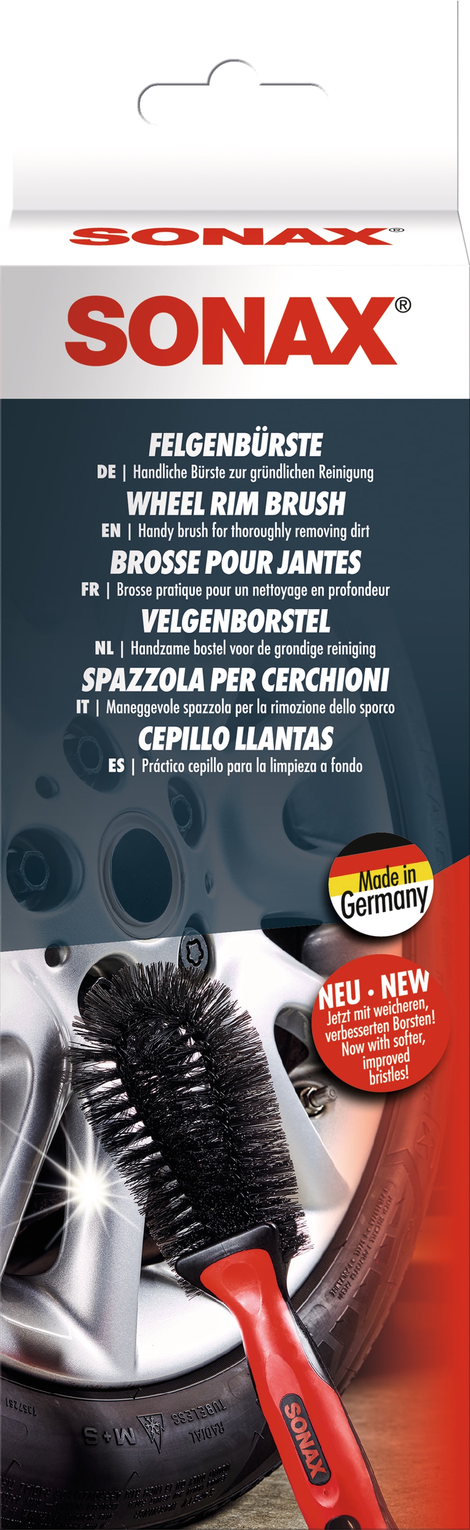 SONAX Felgenbürste, 04179000 SONAX Felgenbürste, 04179000