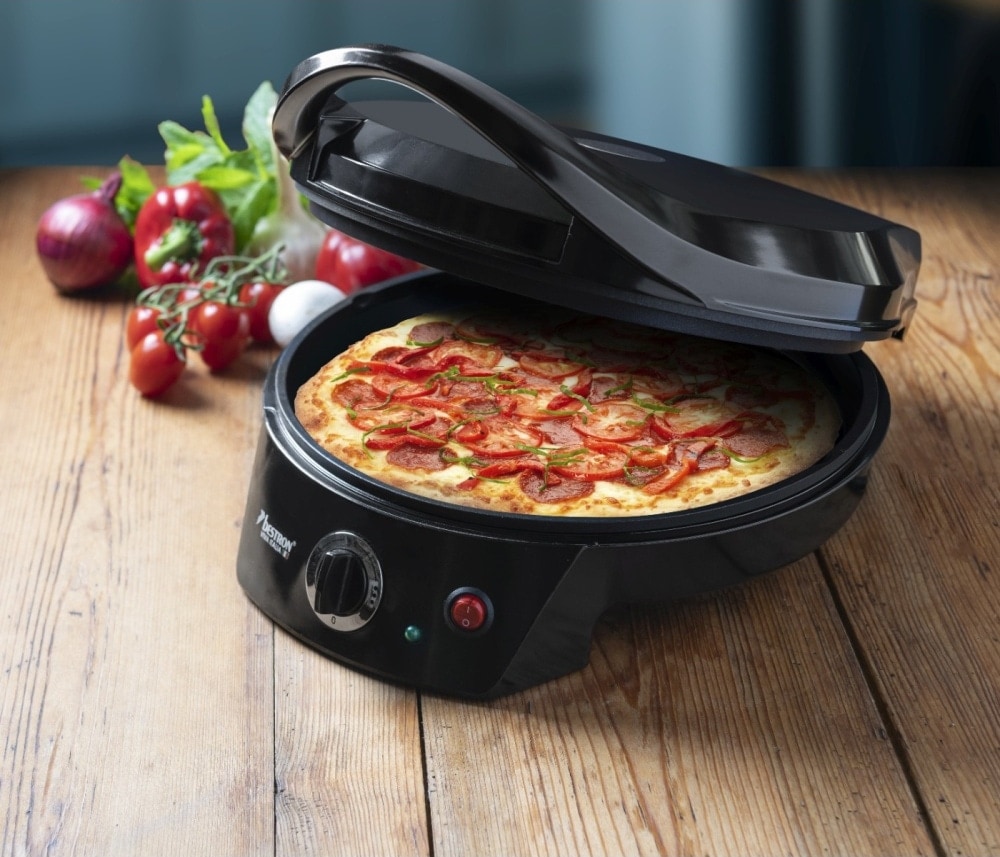 BESTRON Elektrischer Pizzaofen, APZ400Z, Pizza Maker, Ober-/Unterhitze BESTRON Elektrischer Pizzaofen, APZ400Z, Pizza Maker, Ober-/Unterhitze
