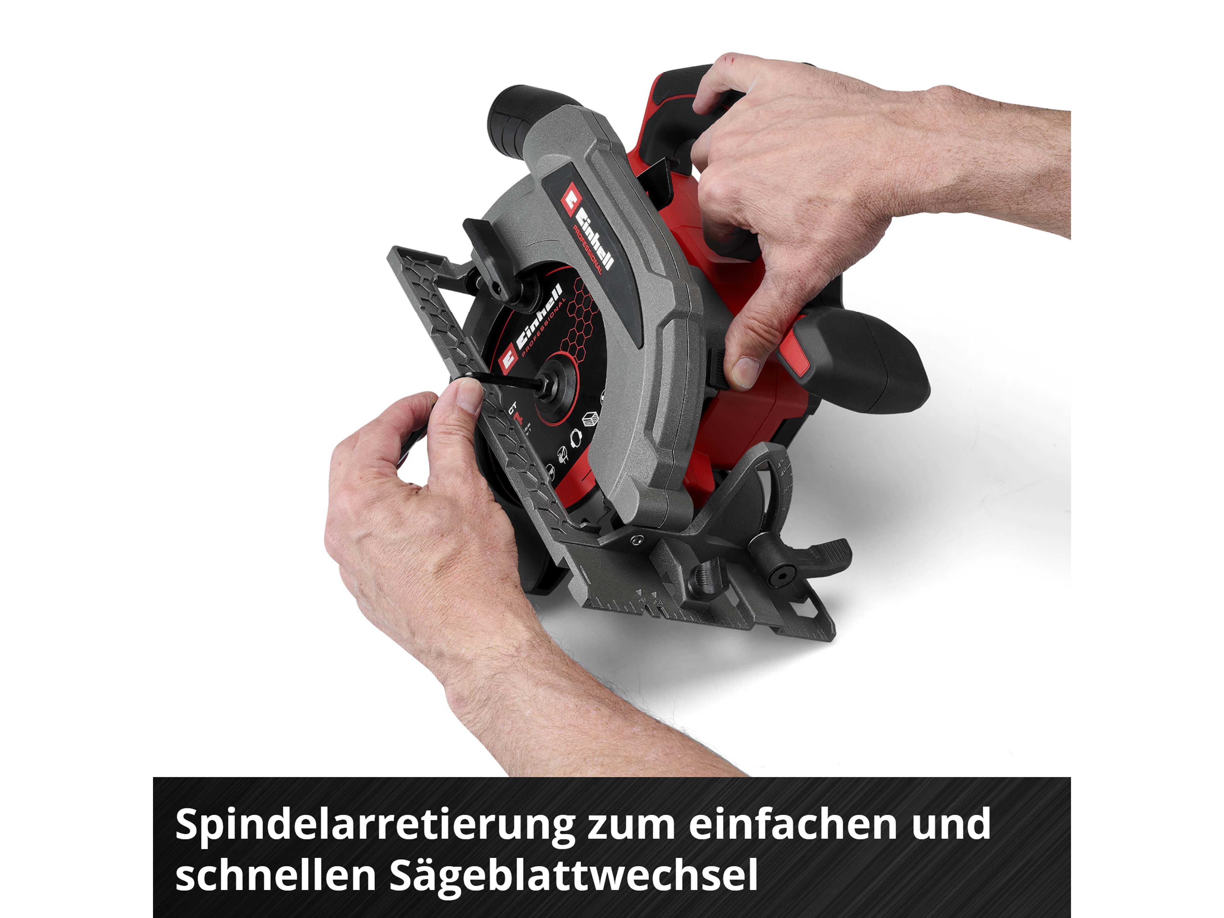 EINHELL PROFESSIONAL Akku-Handkreissäge TP-CS 18/165 Li BL, 4331225, Solo