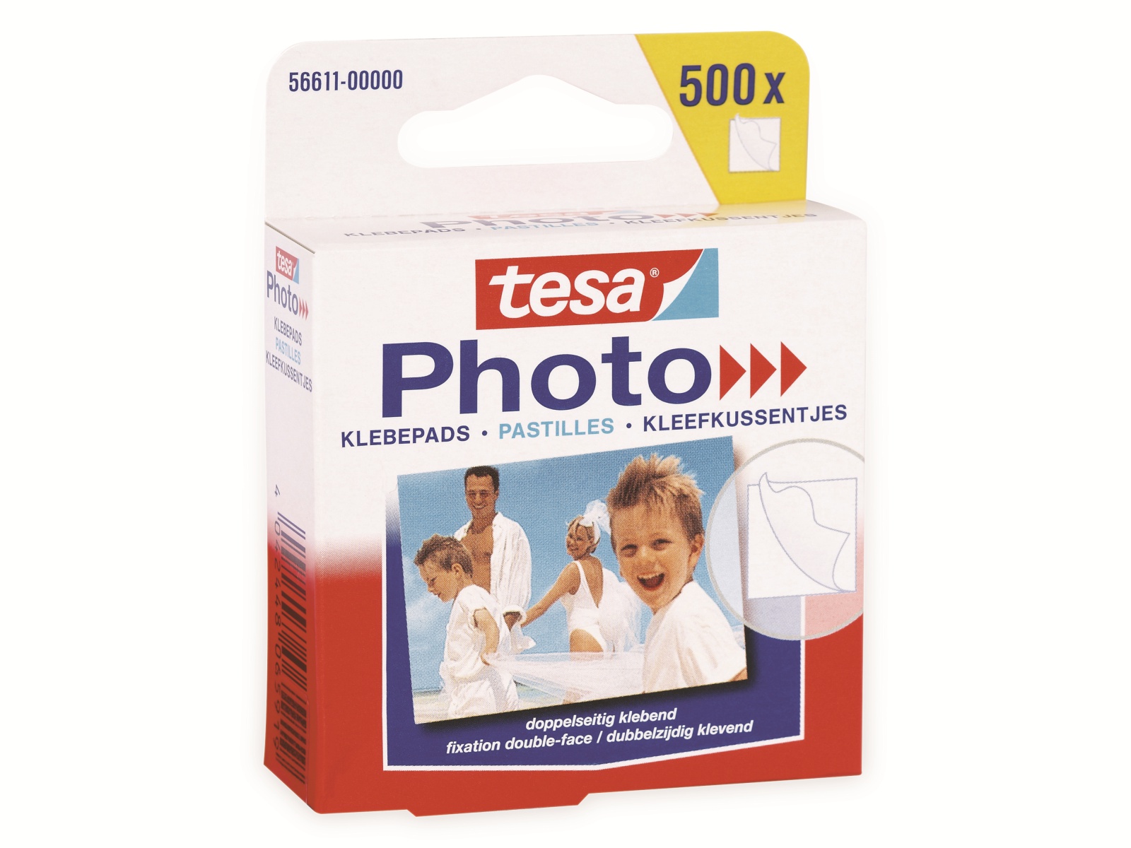 TESA Photo® Klebepads, 500 Stück, Big Pack, 56611-00000-00 TESA Photo® Klebepads, 500 Stück, Big Pack, 56611-00000-00