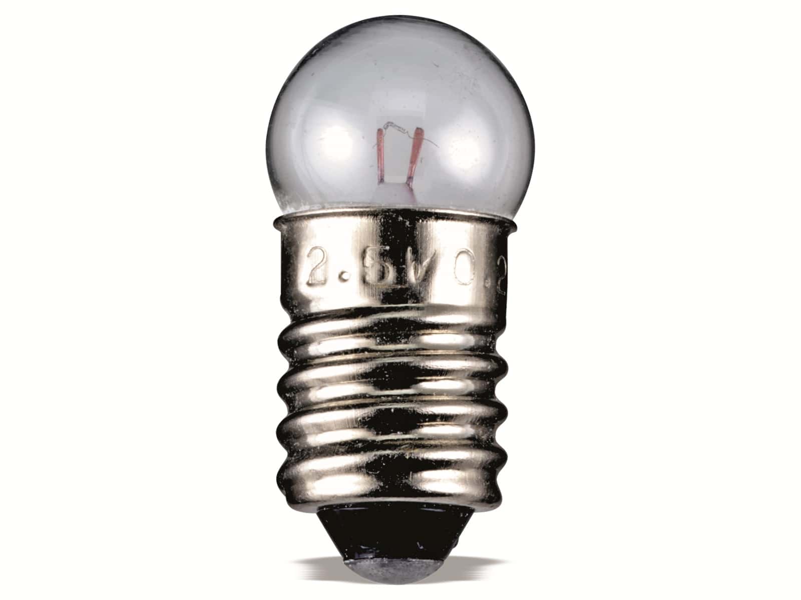 GOOBAY Taschenlampenbirne, 9592, G11 Kugel, E10, 12 V, 1.2 W GOOBAY Taschenlampenbirne, 9592, G11 Kugel, E10, 12 V, 1.2 W