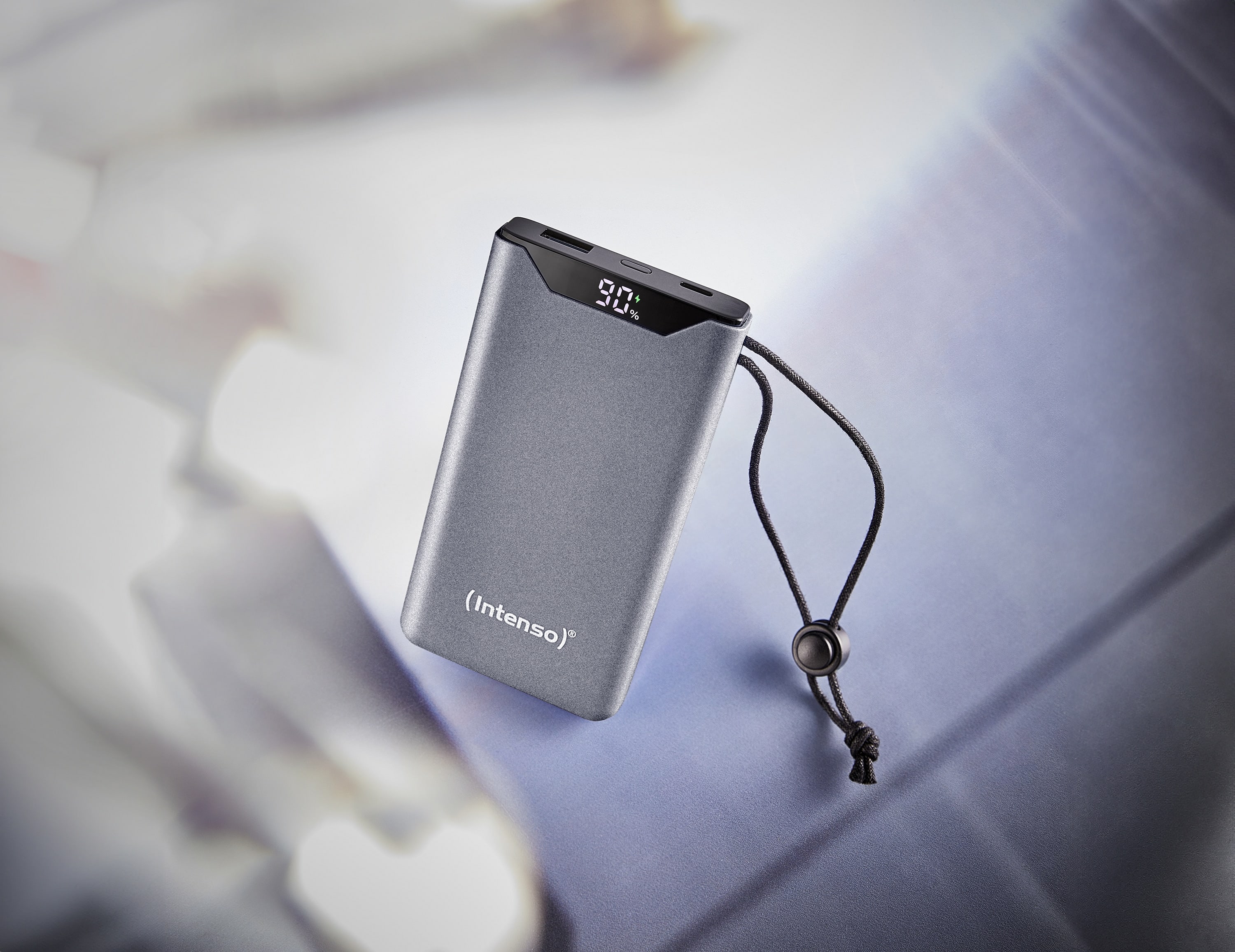 INTENSO USB Powerbank 7332034, F10000, 10.000mAh, 20 W, grau INTENSO USB Powerbank 7332034, F10000, 10.000mAh, 20 W, grau