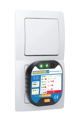 PANCONTROL PAN Steckdosen-Prüfer + FI-Tester PANCONTROL PAN Steckdosen-Prüfer + FI-Tester