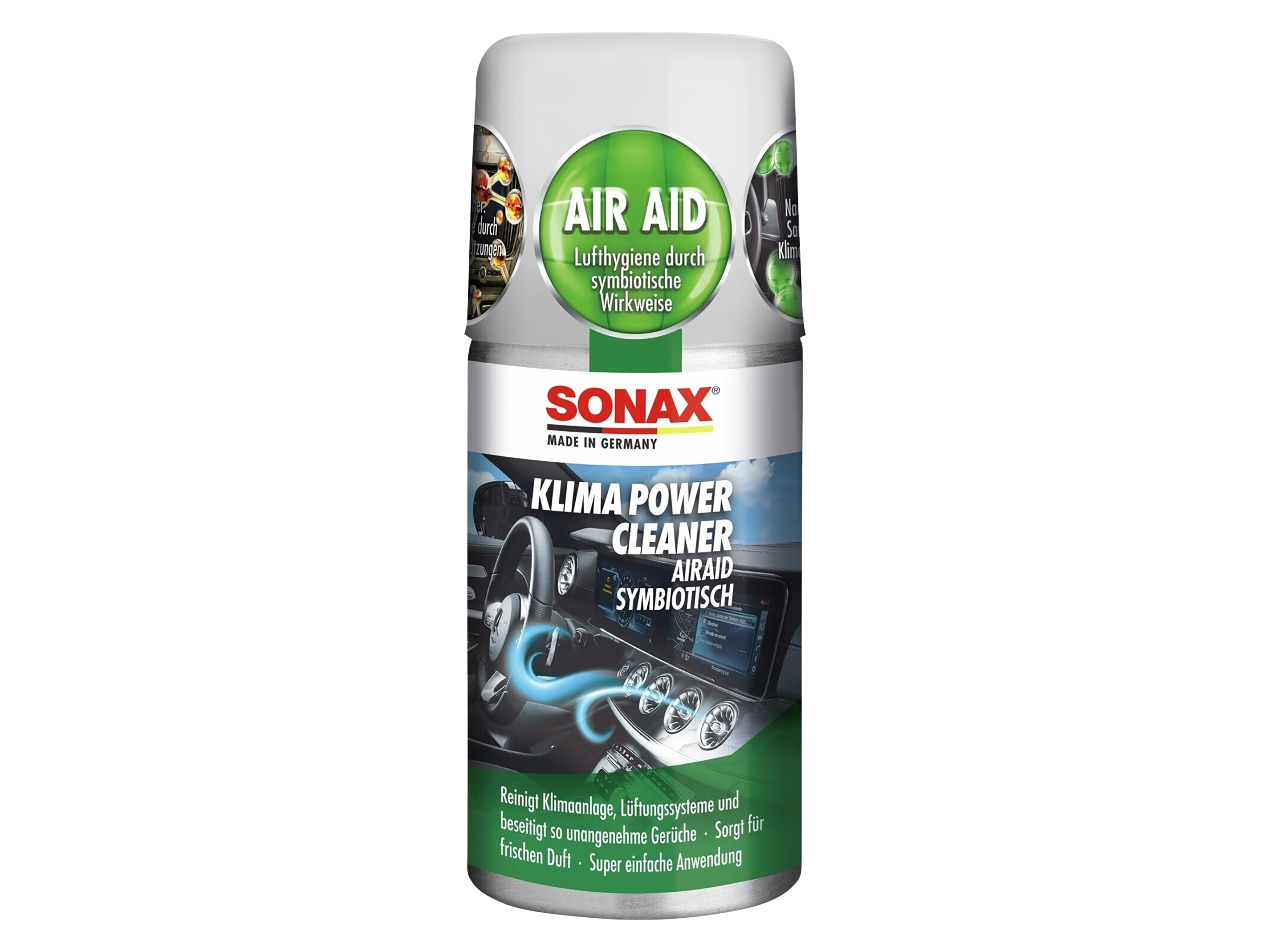 SONAX Klimaanlagenreiniger KlimaPowerCleaner AirAid, 03231000, 100 ml