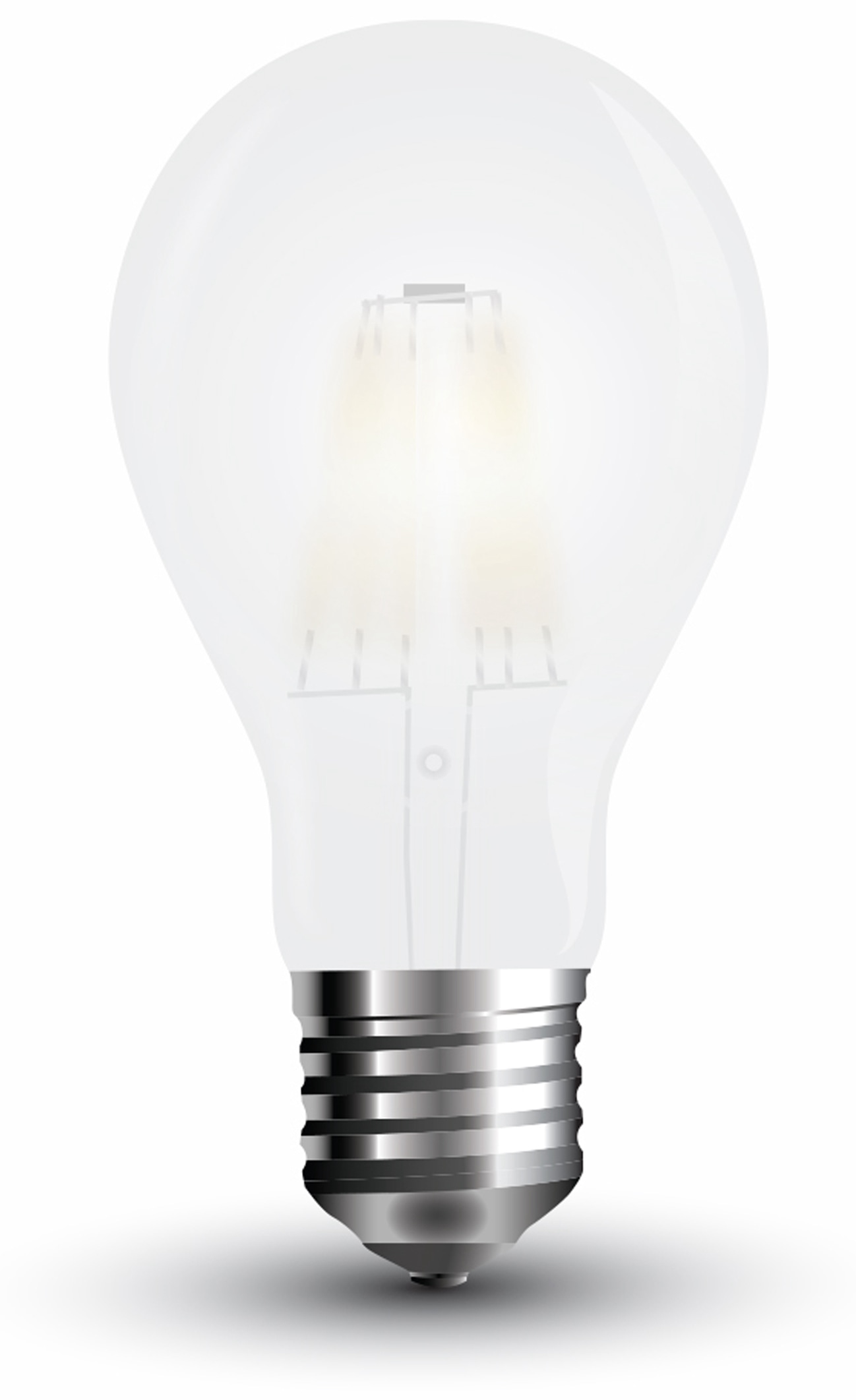 V-TAC LED-Lampe VT-2047 Frost, E27, EEK: E, 7 W, 840 lm, 2700 K, 5 Stück V-TAC LED-Lampe VT-2047 Frost, E27, EEK: E, 7 W, 840 lm, 2700 K, 5 Stück