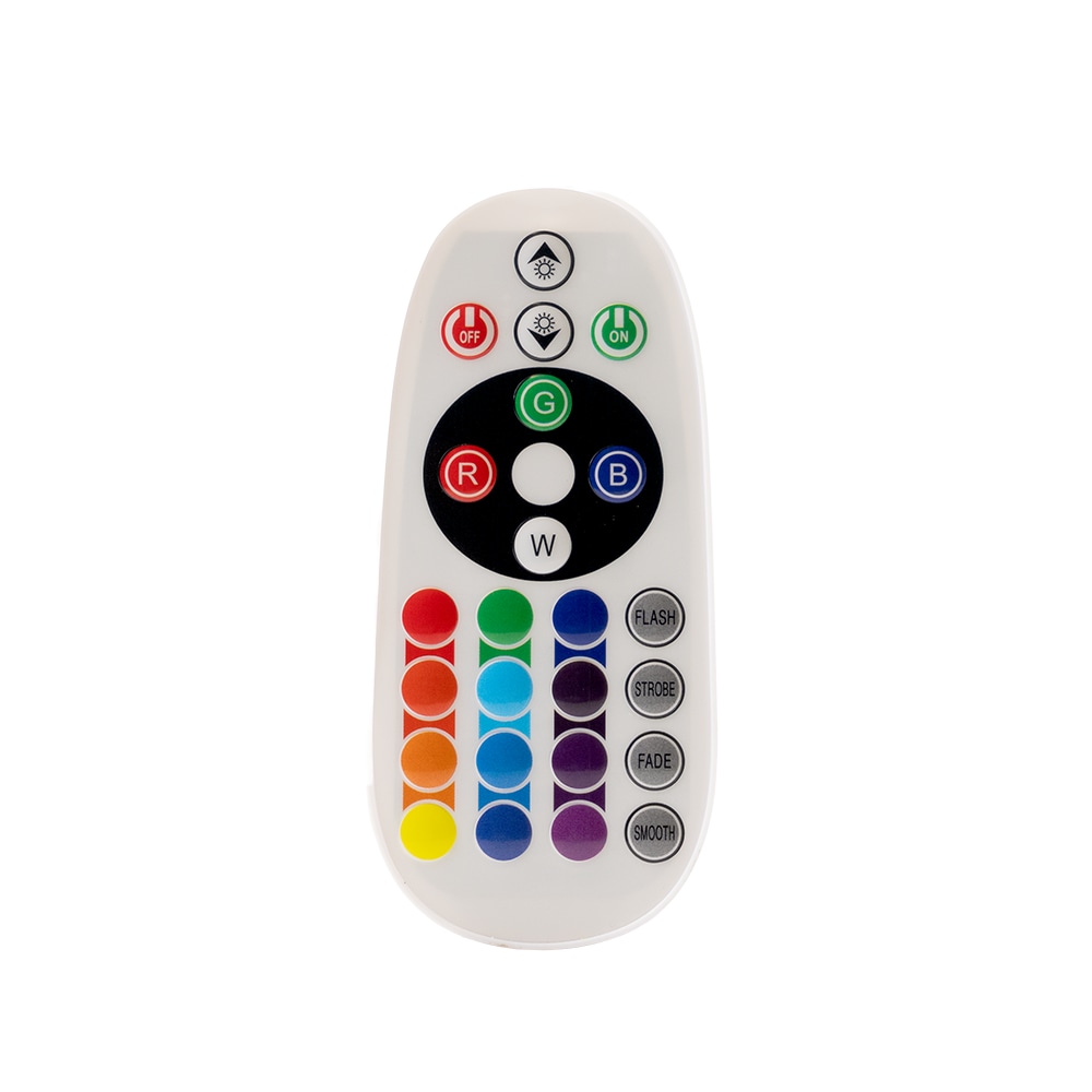 LUXULA RGB LED-Fluter LX400183, 50W, IP65, schwarz, mit Fernbedienung