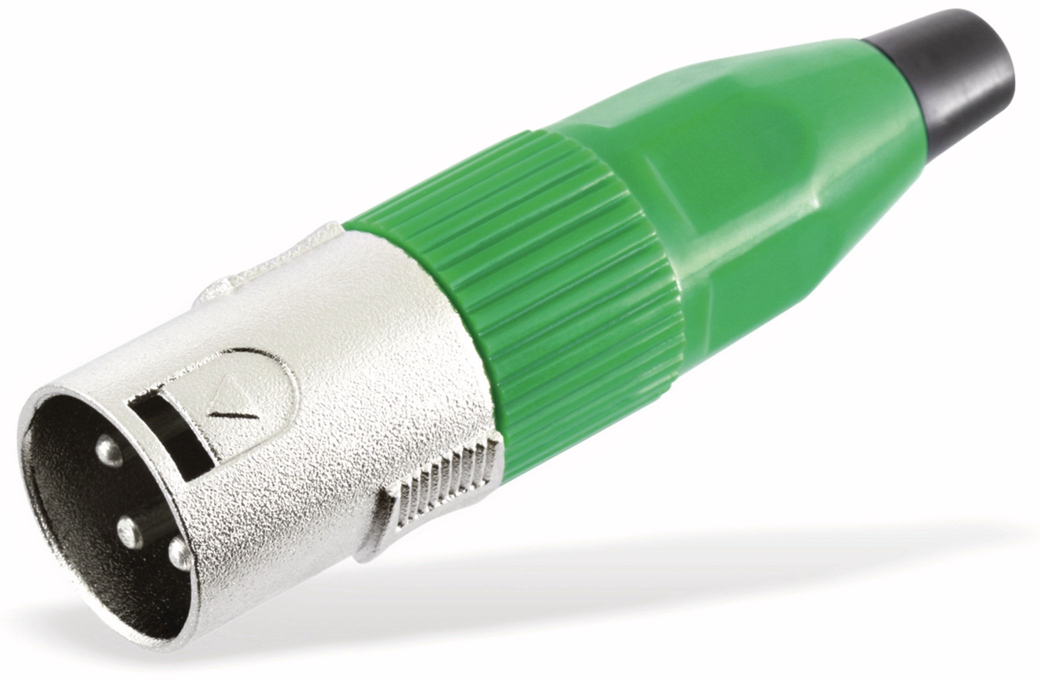 S-IMPULS XLR-Stecker, 3-polig, grün S-IMPULS XLR-Stecker, 3-polig, grün