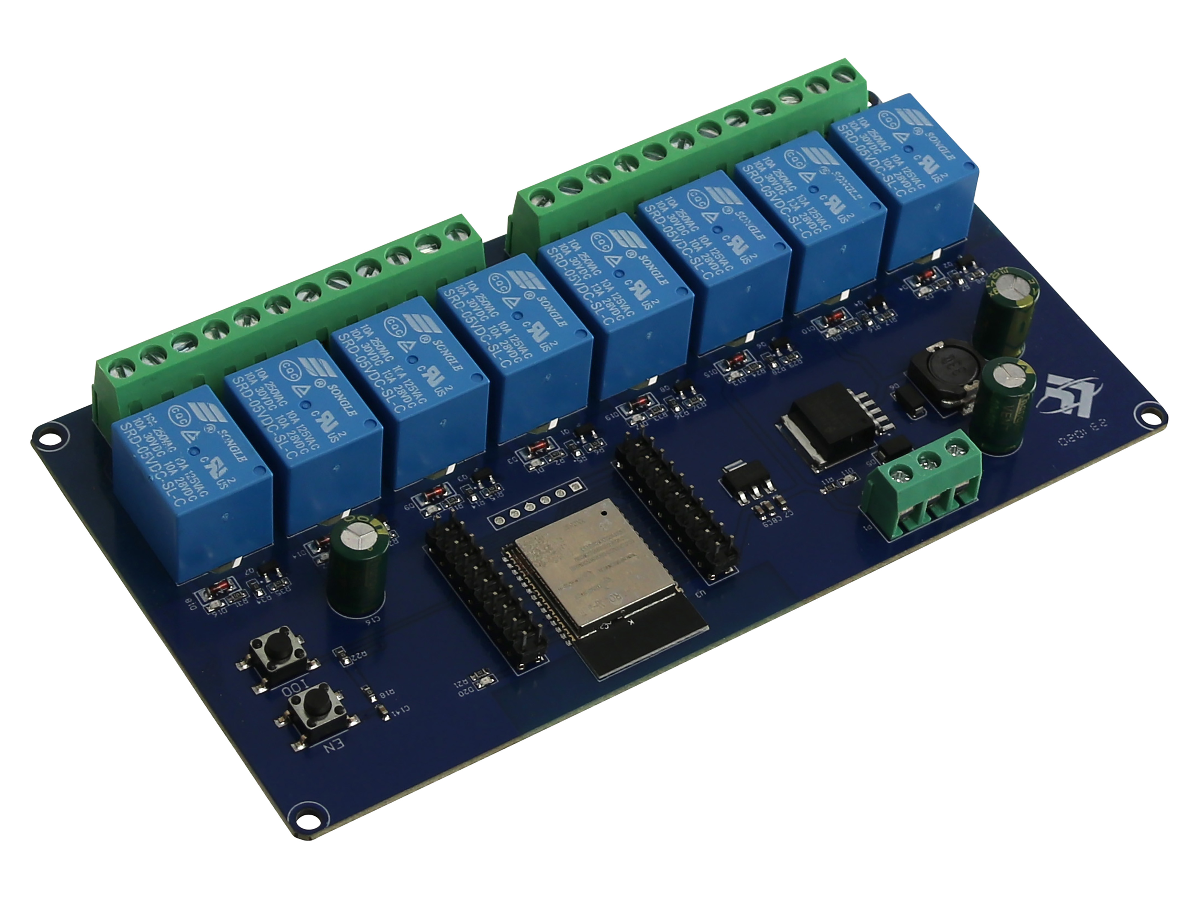 DAYPOWER Relaismodul ESP32-WROOM-8R, 8-Kanal DAYPOWER Relaismodul ESP32-WROOM-8R, 8-Kanal