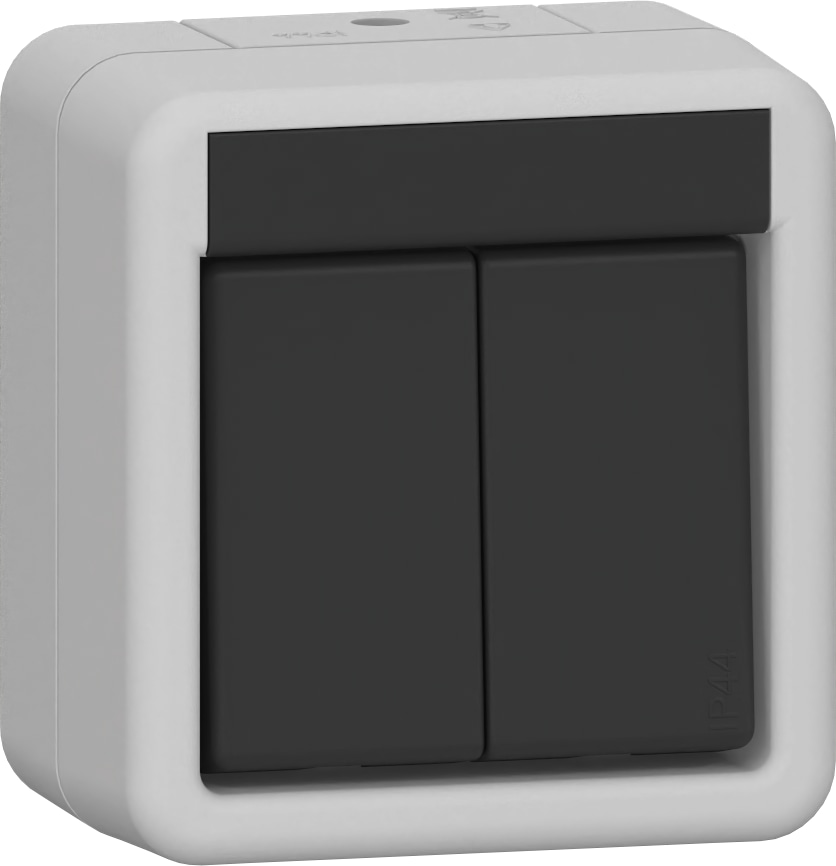 GIRA Feuchtraum-Schalter 310530, Wippschalter GIRA Feuchtraum-Schalter 310530, Wippschalter