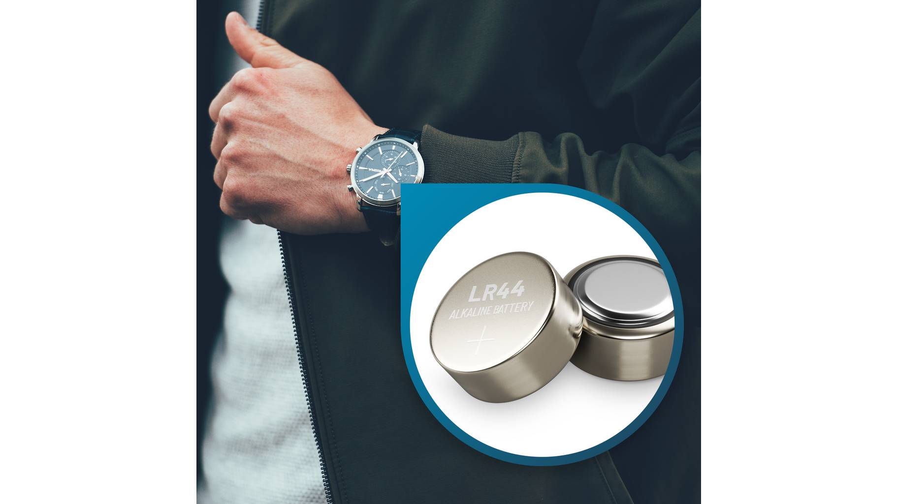ABSINA Knopfzellen-Set AG13 / LR44, 10-teilig ABSINA Knopfzellen-Set AG13 / LR44, 10-teilig