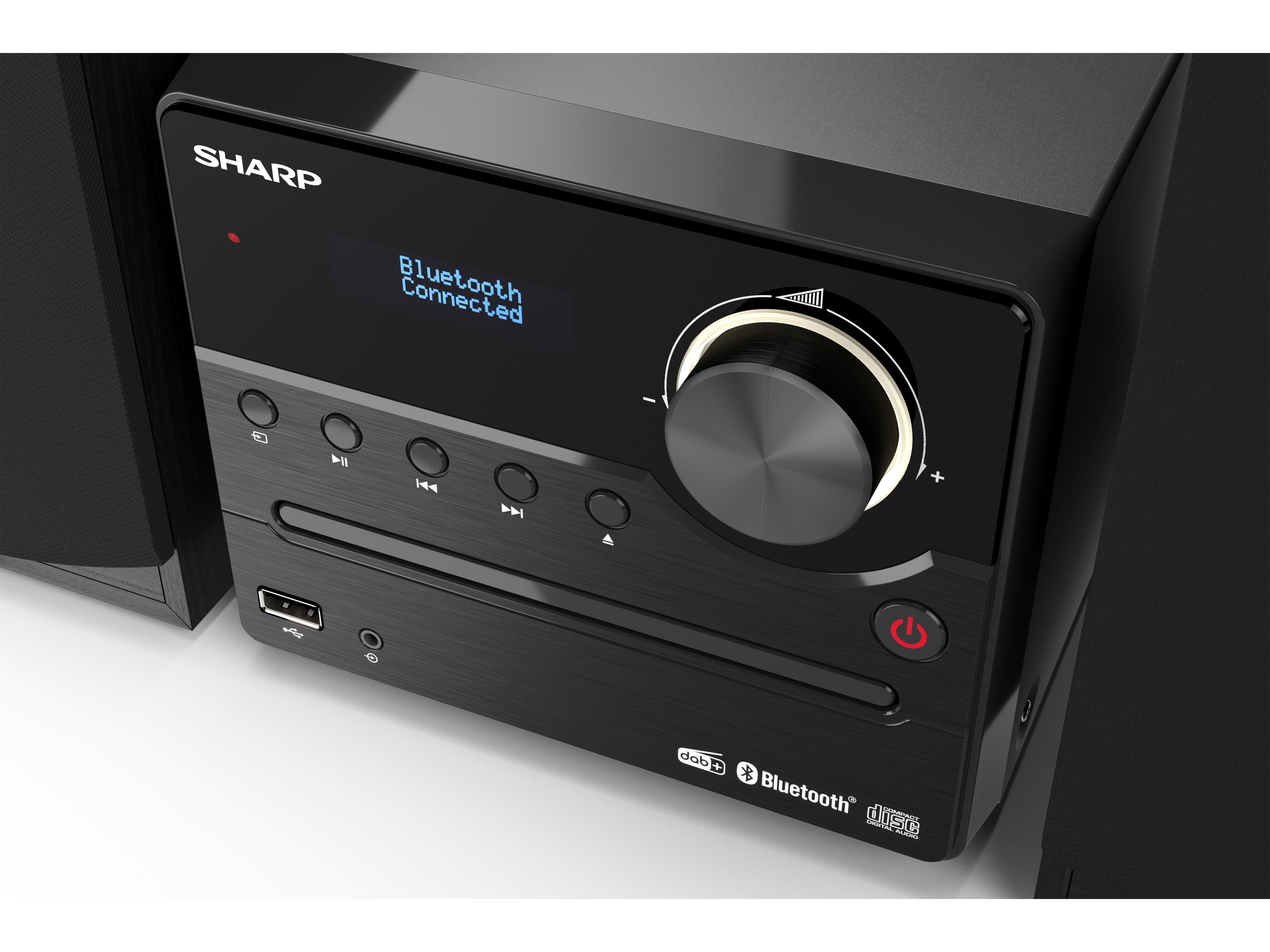 SHARP HiFi-Anlage XL-B517D, schwarz, DAB+, Bluetooth, USB, MP3, CD Laufwerk SHARP HiFi-Anlage XL-B517D, schwarz, DAB+, Bluetooth, USB, MP3, CD Laufwerk