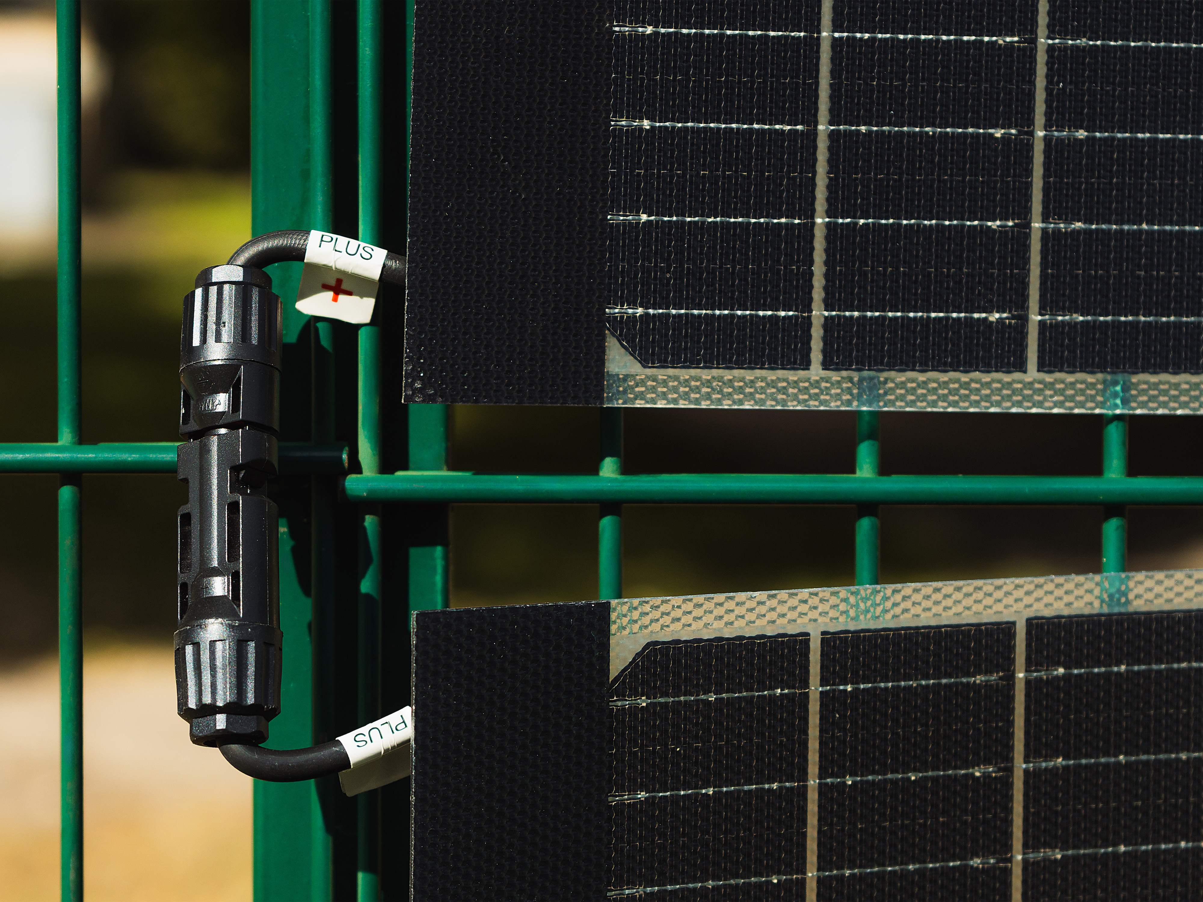 TECHNAXX Solarzaun Starterset BiDo Flexi TX-356