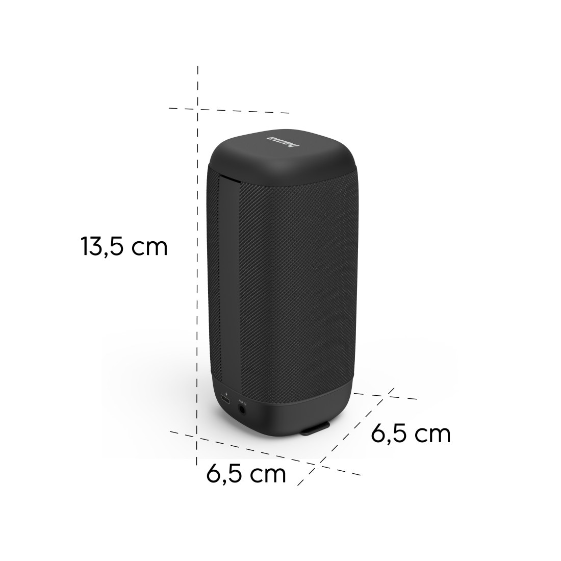 HAMA Bluetooth Lautsprecher "Tube 4.0", 3,5 W, Schwarz Bluetooth Lautsprecher HAMA "Tube 4.0", 35 W, Schwarz