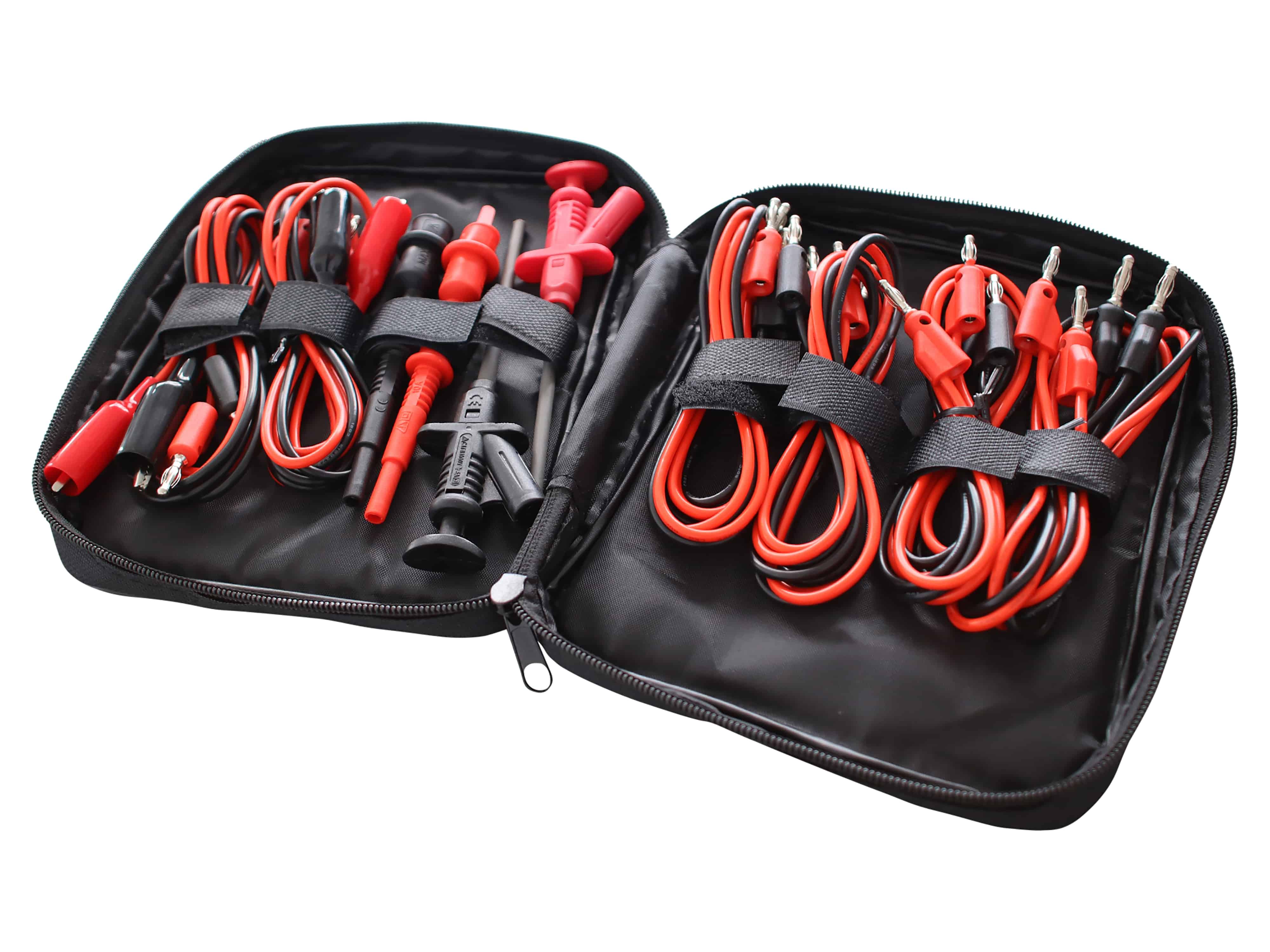 PEAKTECH Messzubehör-Set, P 8201, für Labornetzgeräte mit 4 mm Steckern PEAKTECH Messzubehör-Set, P 8201, für Labornetzgeräte mit 4 mm Steckern