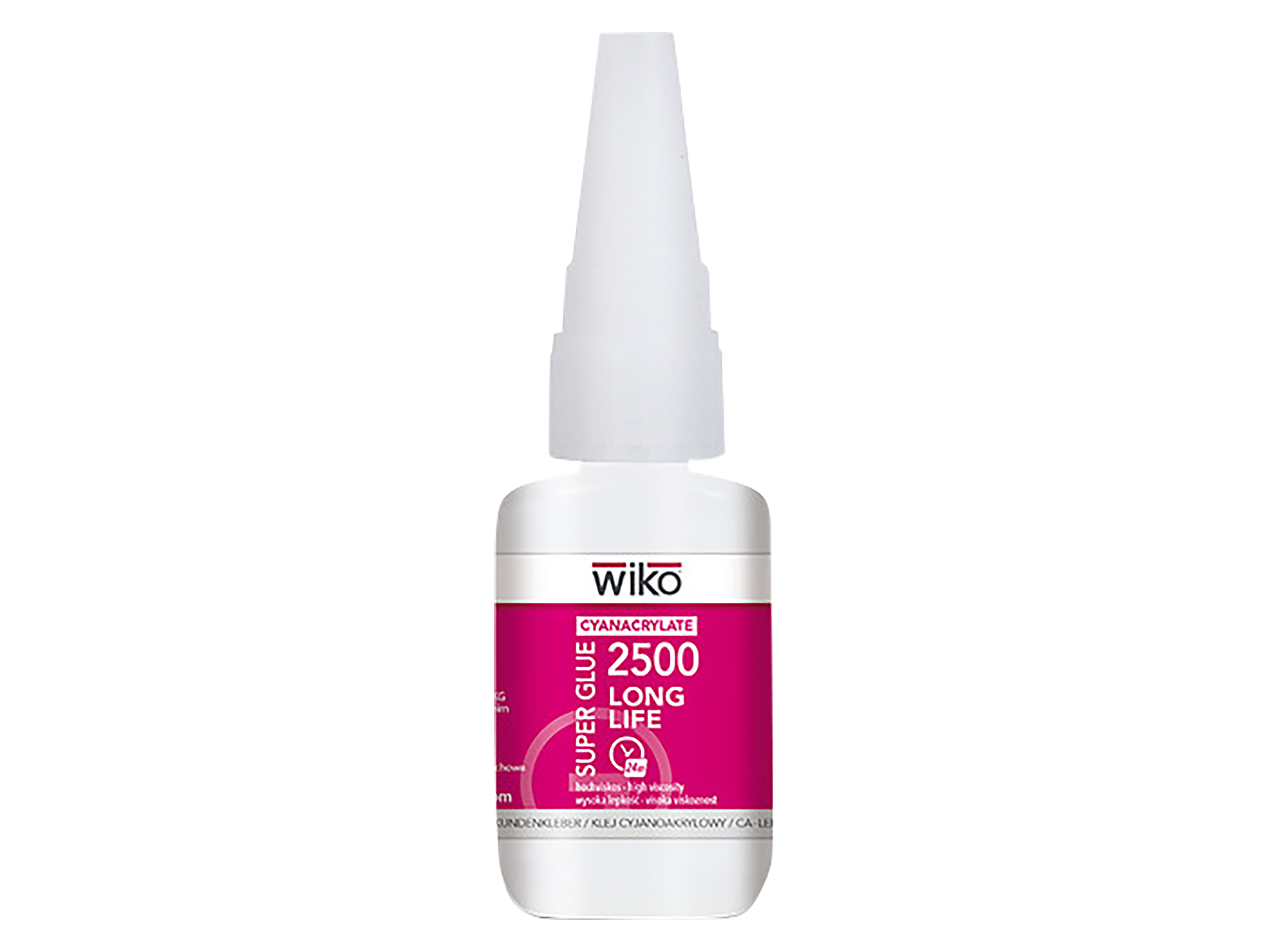 WIKO Sekundenkleber SuperGlue 2500 LongLife, 20 g WIKO Sekundenkleber SuperGlue 2500 LongLife, 20 g