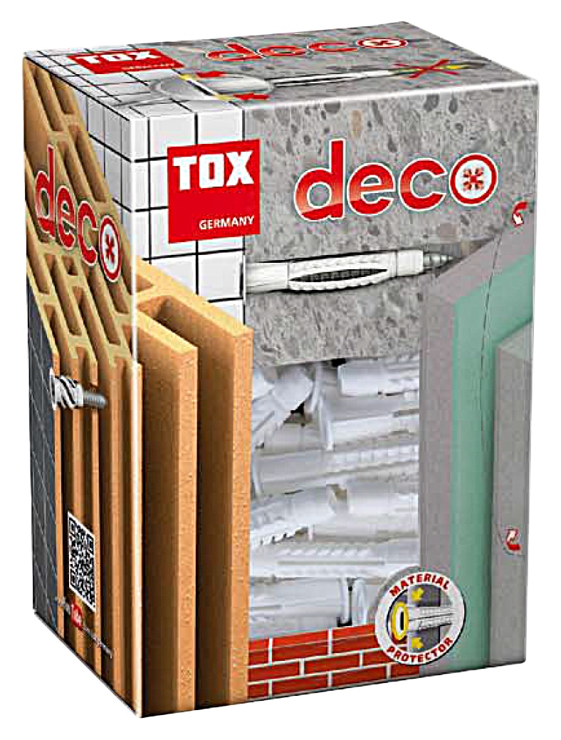 TOX Allzweckdübel Deco 010100081, 10/66, 50 Stück TOX Allzweckdübel Deco 010100081, 10/66, 50 Stück