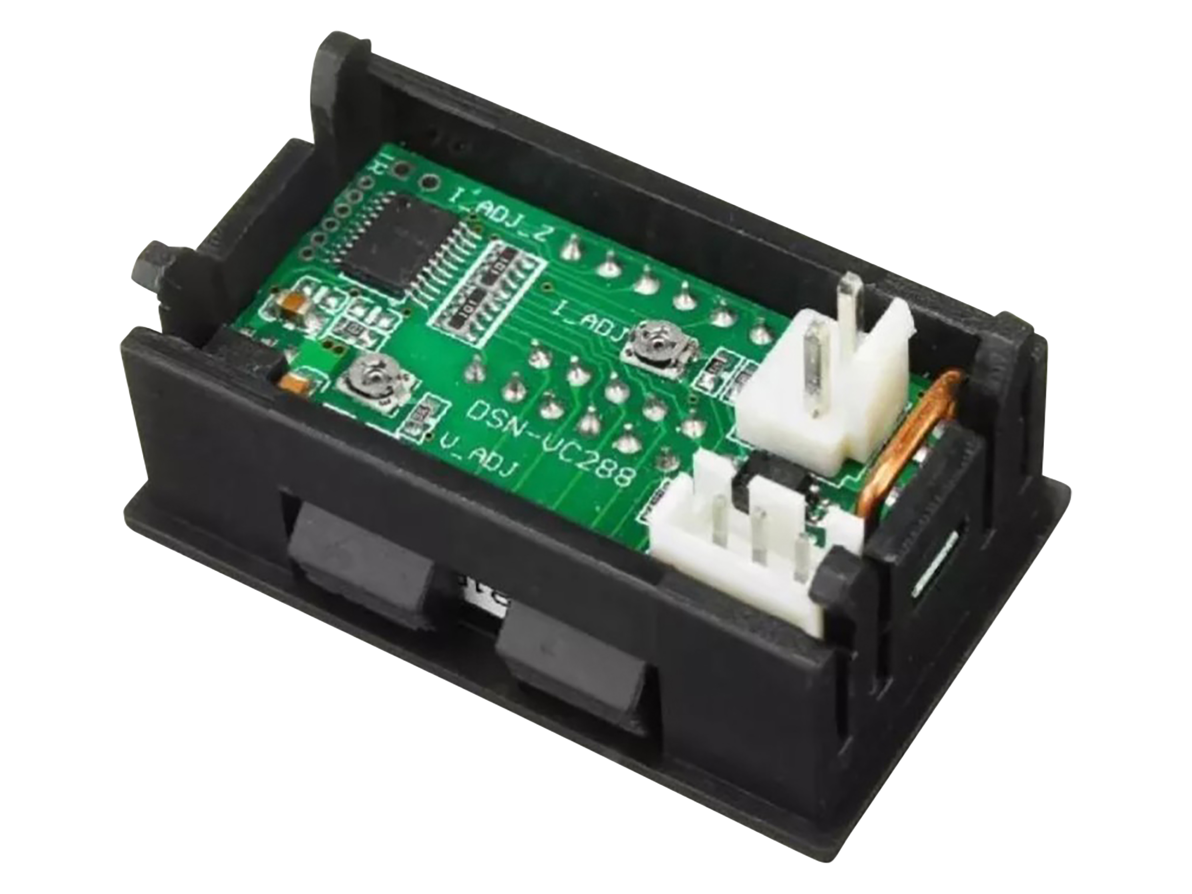 KUBII Digitales Mini-Amperemeter/Voltmeter DC, 100V, 10A KUBII Digitales Mini-Amperemeter/Voltmeter DC, 100V, 10A
