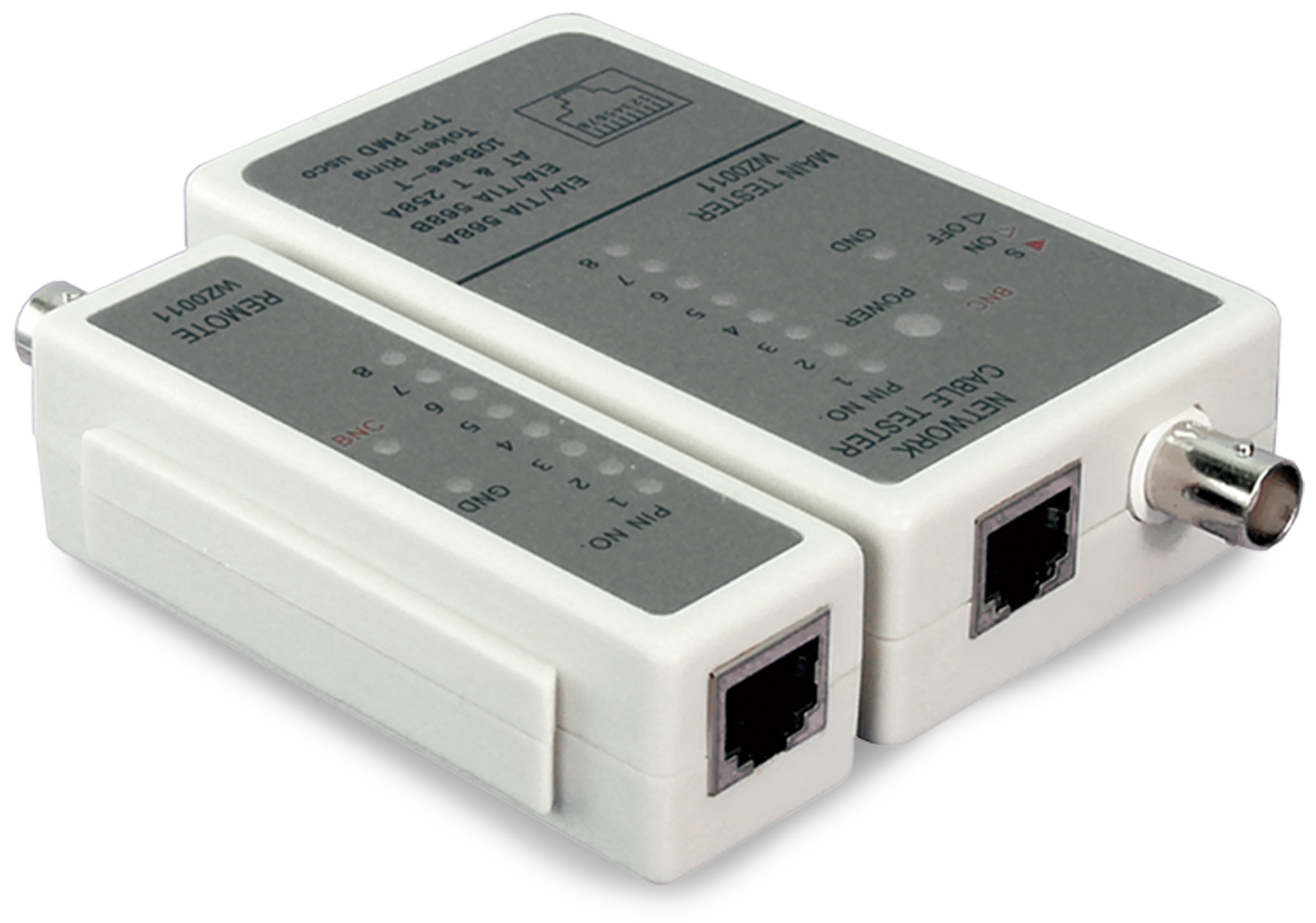 LOGILINK Netzwerk-Kabeltester WZ0011, RJ11/RJ12/RJ45/BNC LOGILINK Netzwerk-Kabeltester WZ0011, RJ11/RJ12/RJ45/BNC