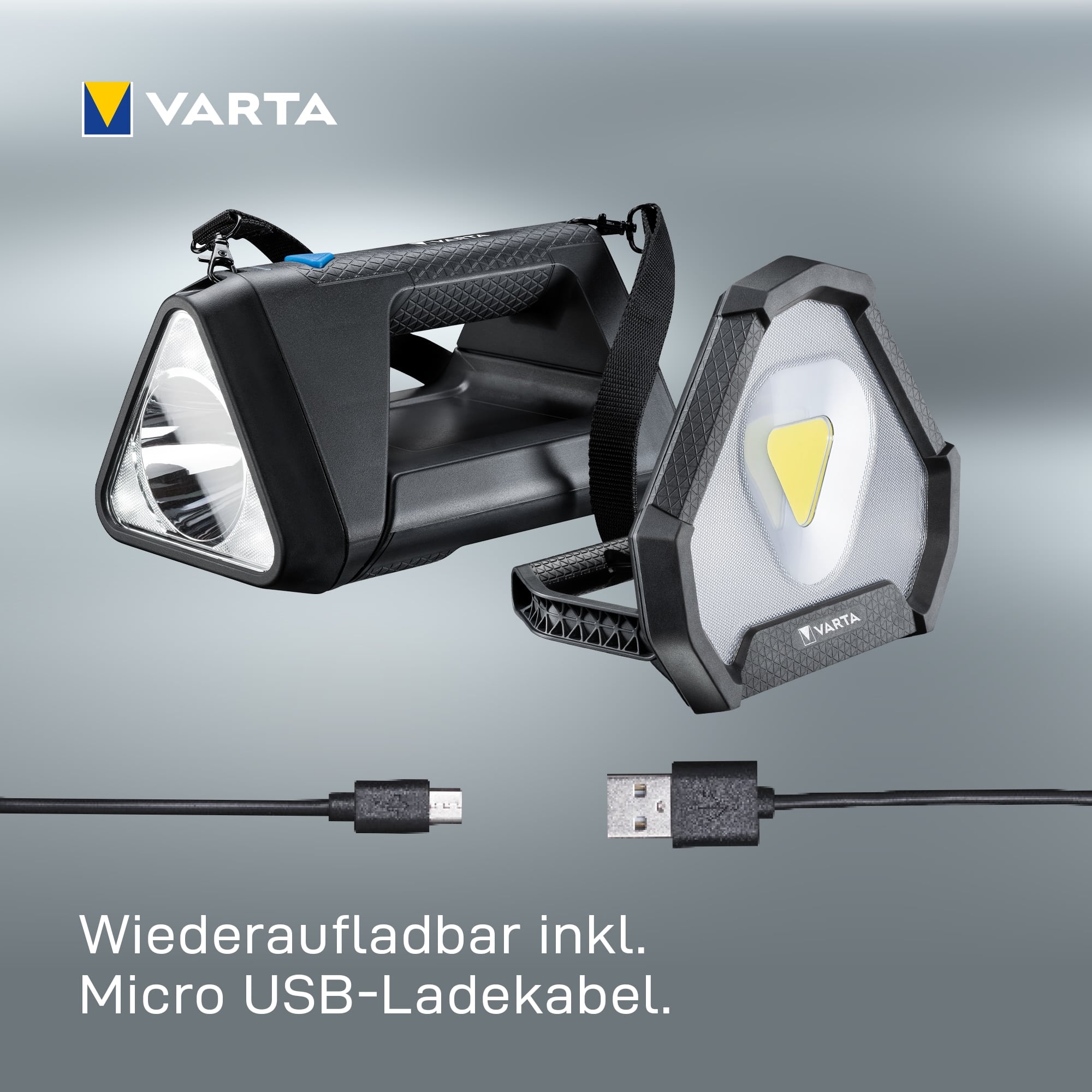 VARTA LED-Arbeitsleuchte Work Flex Line, Stadium Light, 1450 lm, Akkubetrieb VARTA LED-Arbeitsleuchte Work Flex Line, Stadium Light, 1450 lm, Akkubetrieb