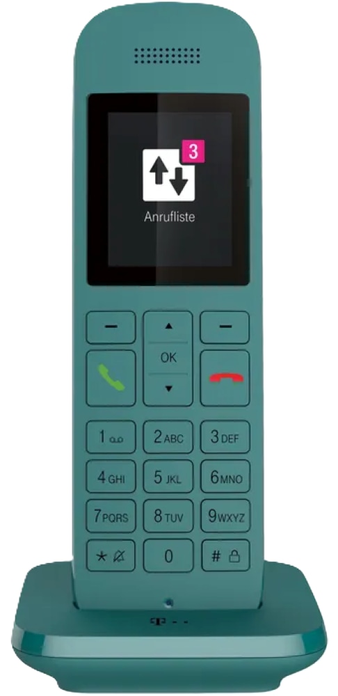 TELEKOM Dect-Telefon Speedphone 12 petrol