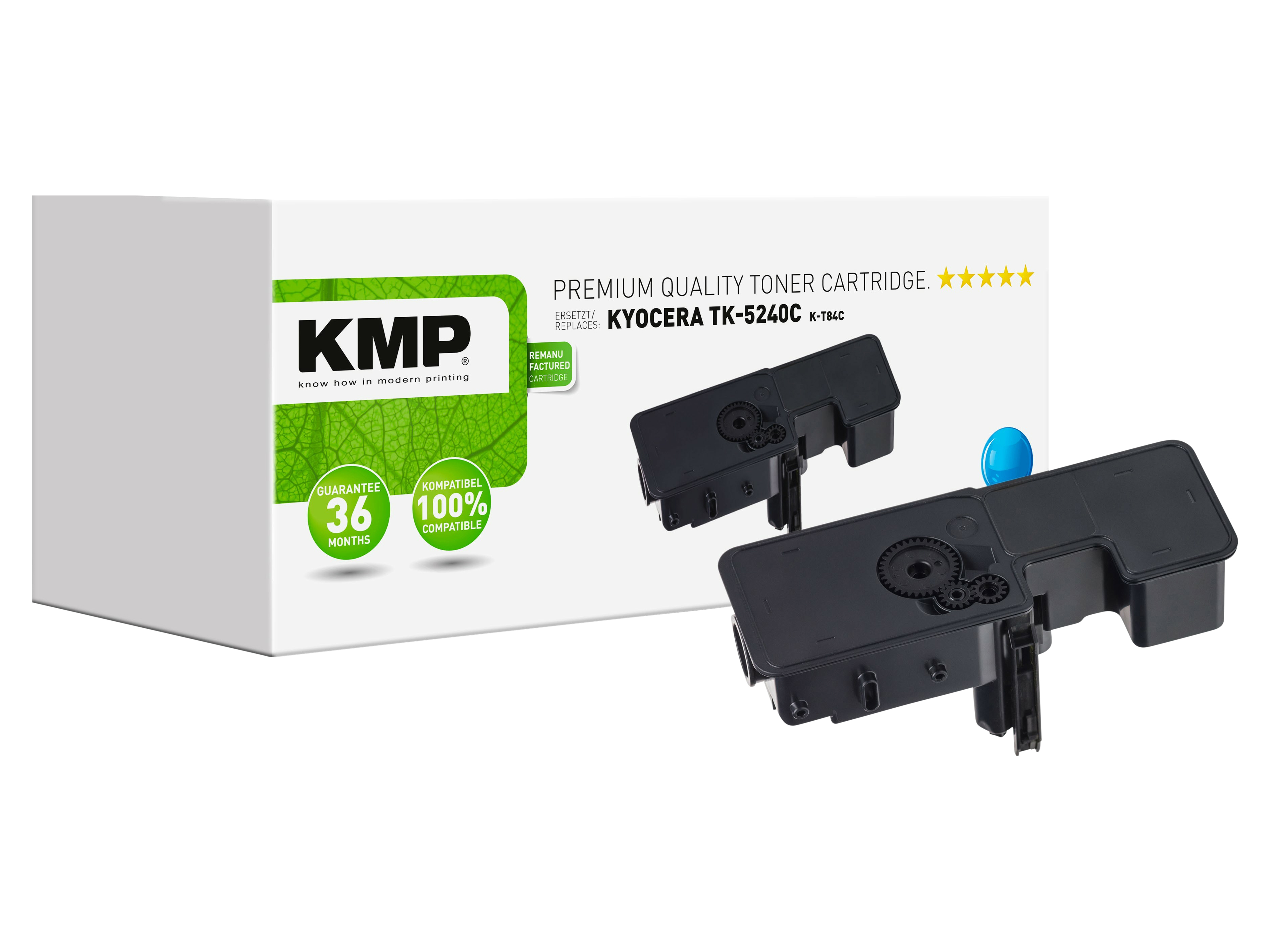 KMP Toner 2912,0003 für Kyocera, ersetzt TK5420C cyan