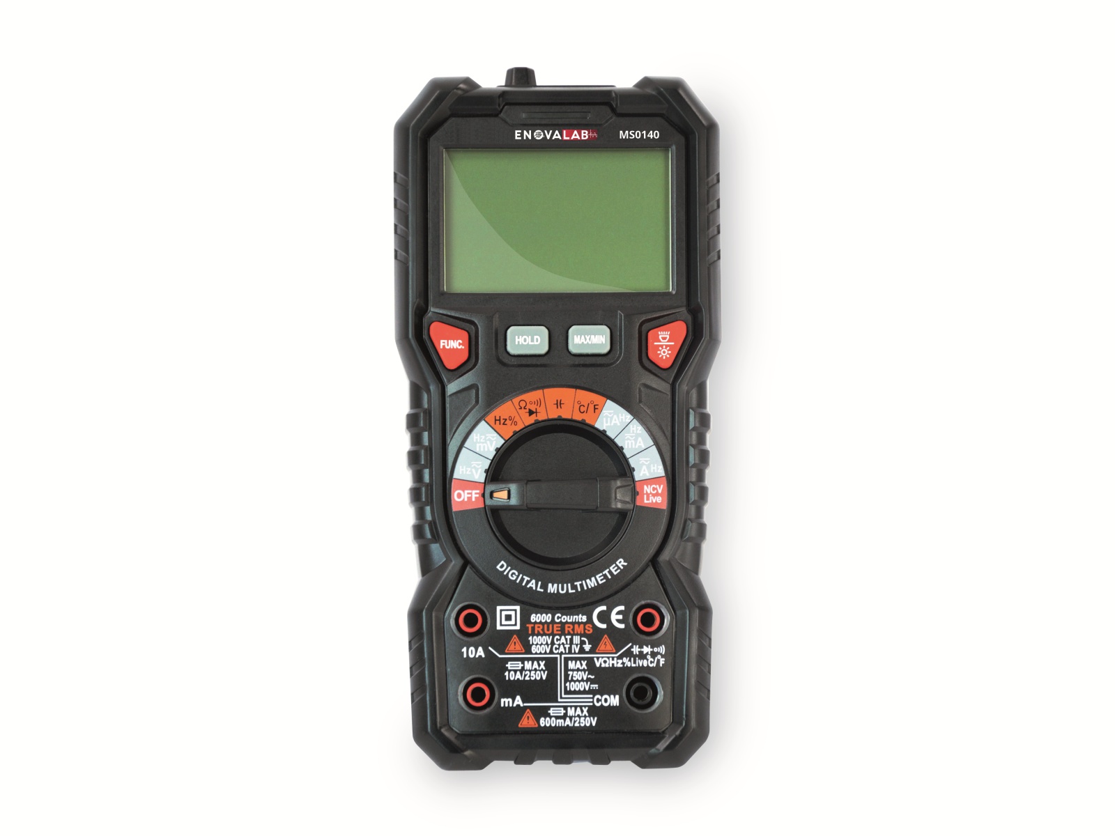 ENOVALAB Multimeter, MS0140, True RMS ENOVALAB Multimeter, MS0140, True RMS