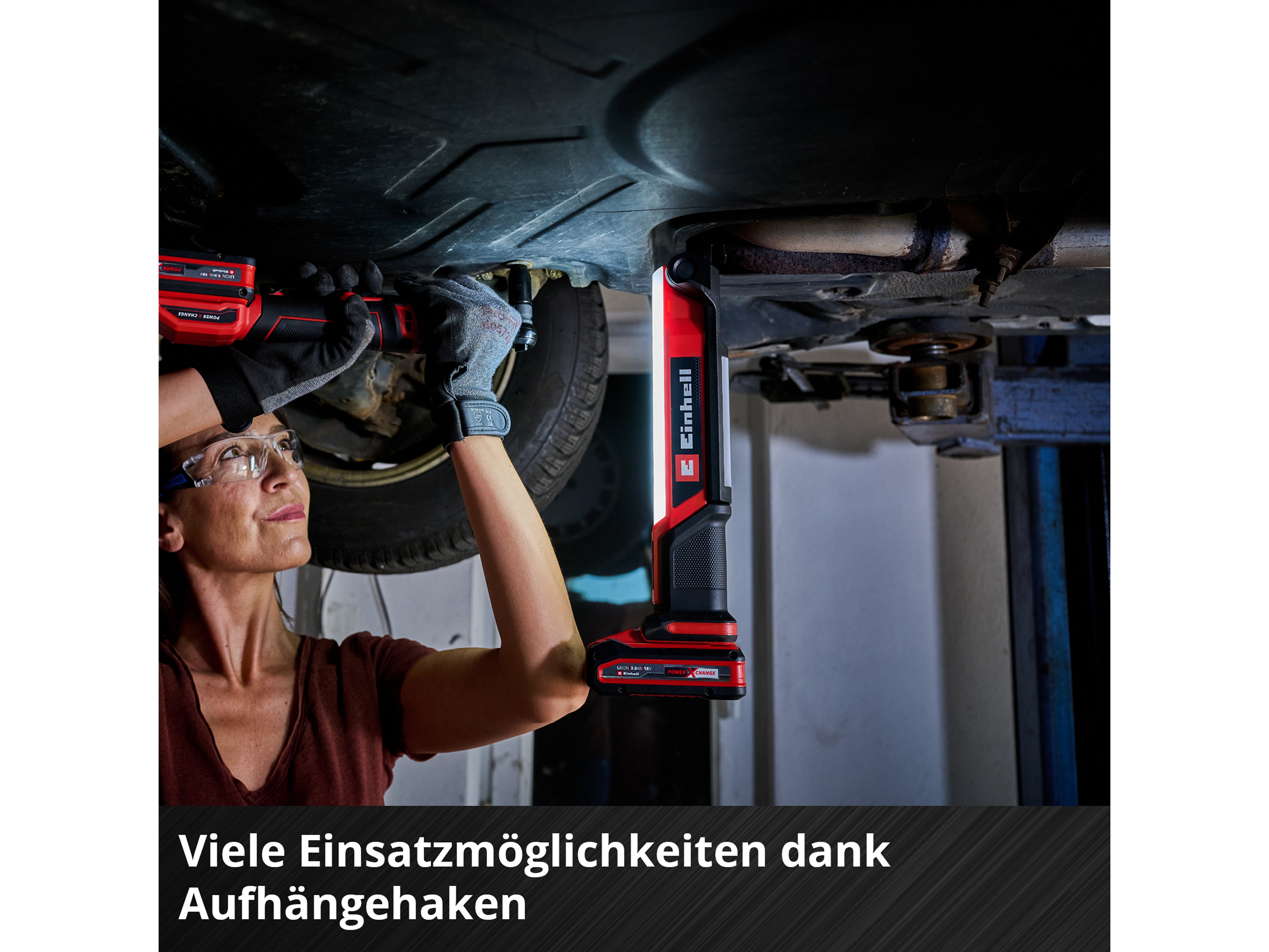 EINHELL Akku-Lampe TE-CL 18/1000 S Li Kit (1x 4,0 Ah)