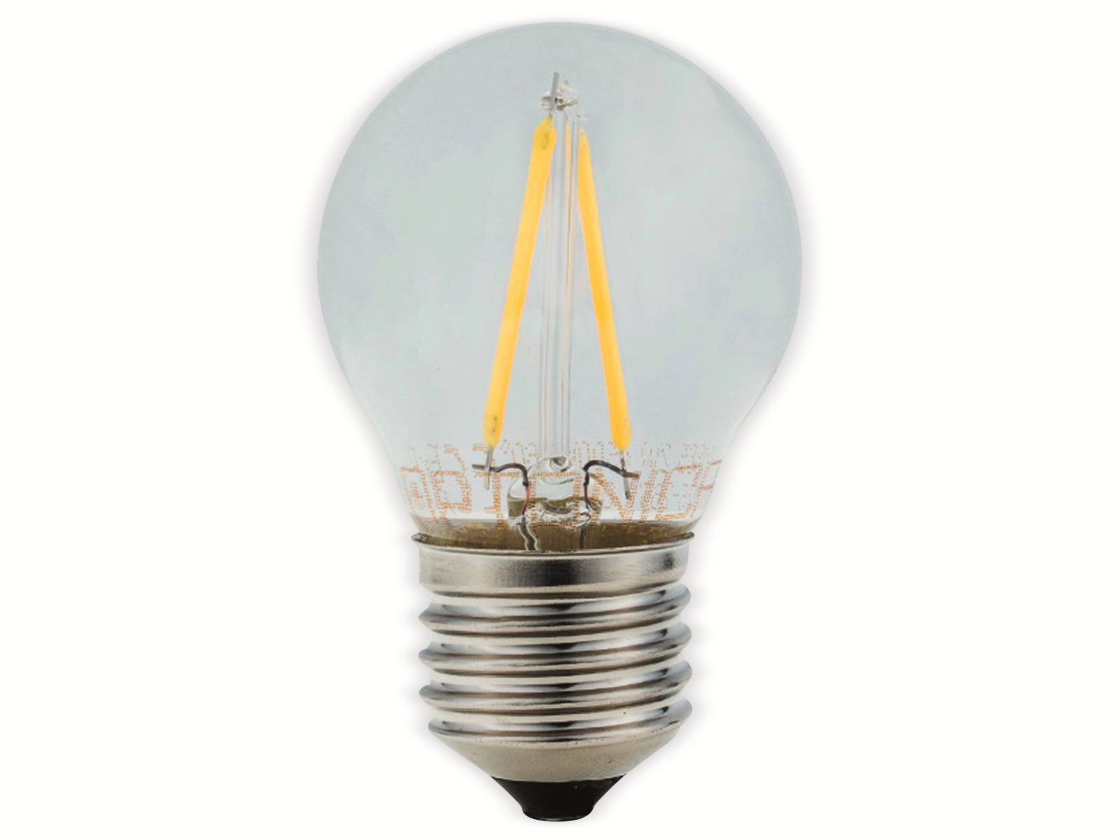 OPTONICA LED-Lampe 1866 Fil, E27, G45, EEK F, 2W, 200lm, 2700K OPTONICA LED-Lampe 1866 Fil, E27, G45, EEK F, 2W, 200lm, 2700K