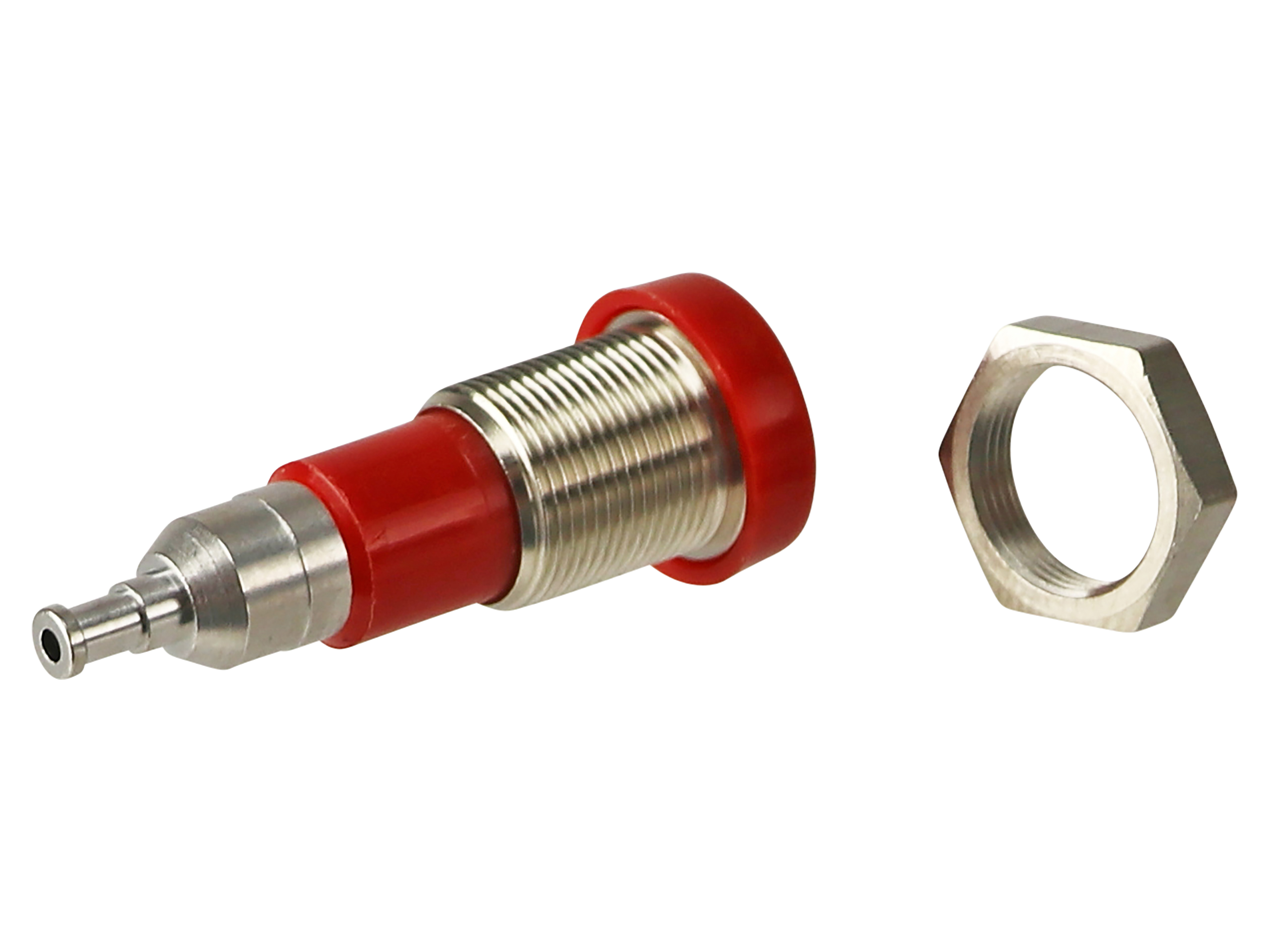 SCHÜTZINGER Einbaubuchse LB-14R/RT, 4 mm, rot
