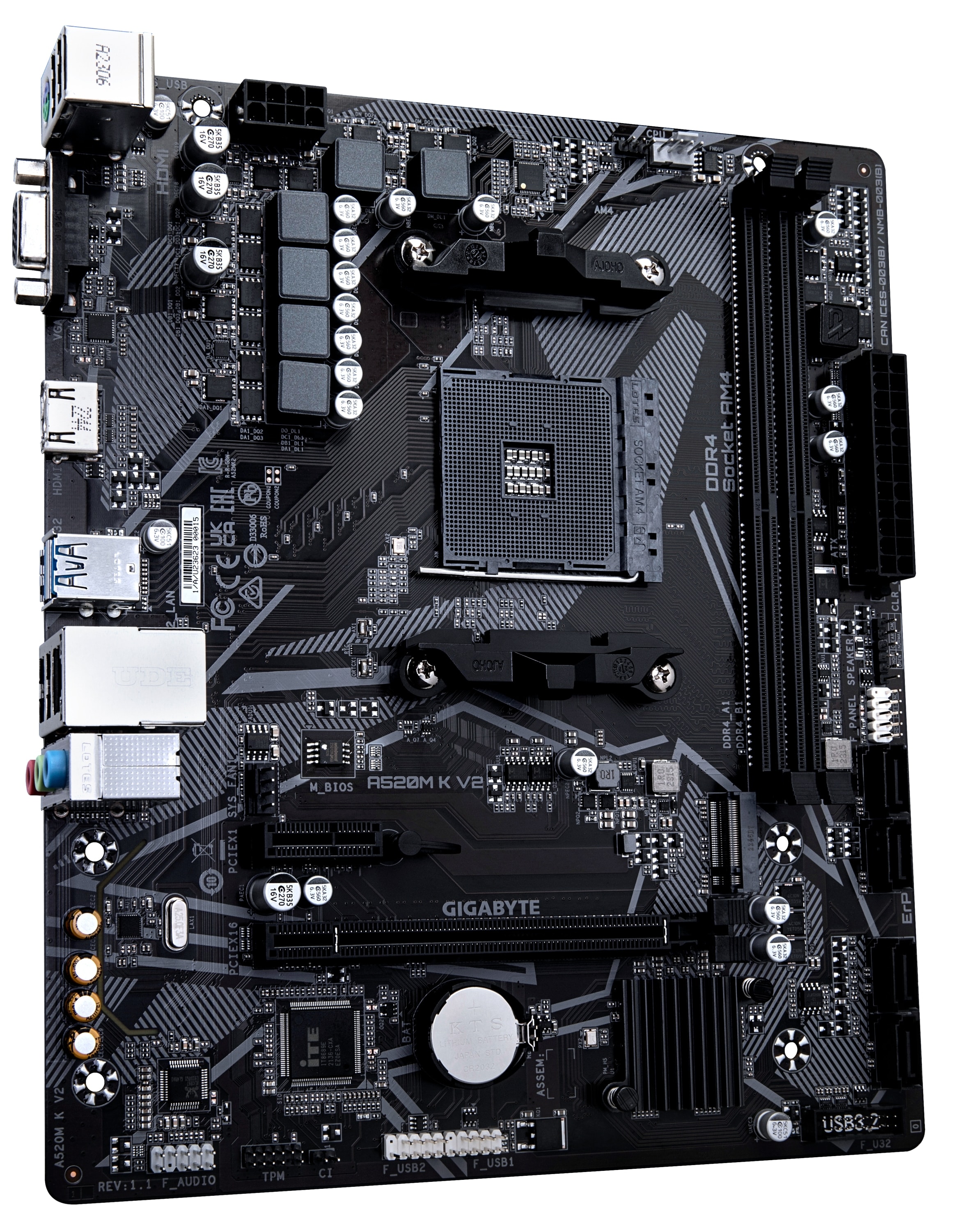 GIGABYTE Mainboard A520M K V2 GIGABYTE Mainboard A520M K V2