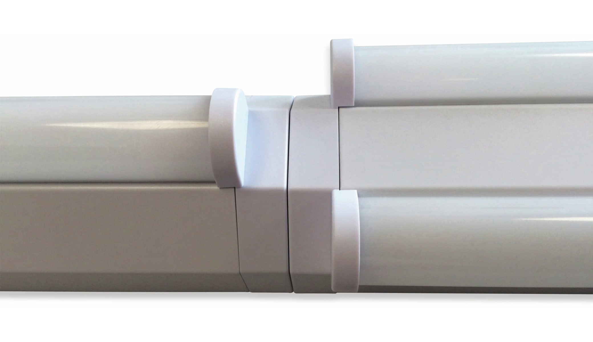 MÜLLER-LICHT LED Wand- und Deckenleuchte, 20300523, Basic 2/150 70 W, 6100 lm, 4000 K, weiß MÜLLER-LICHT LED Wand- und Deckenleuchte, 20300523, Basic 2/150 70 W, 6100 lm, 4000 K, weiß