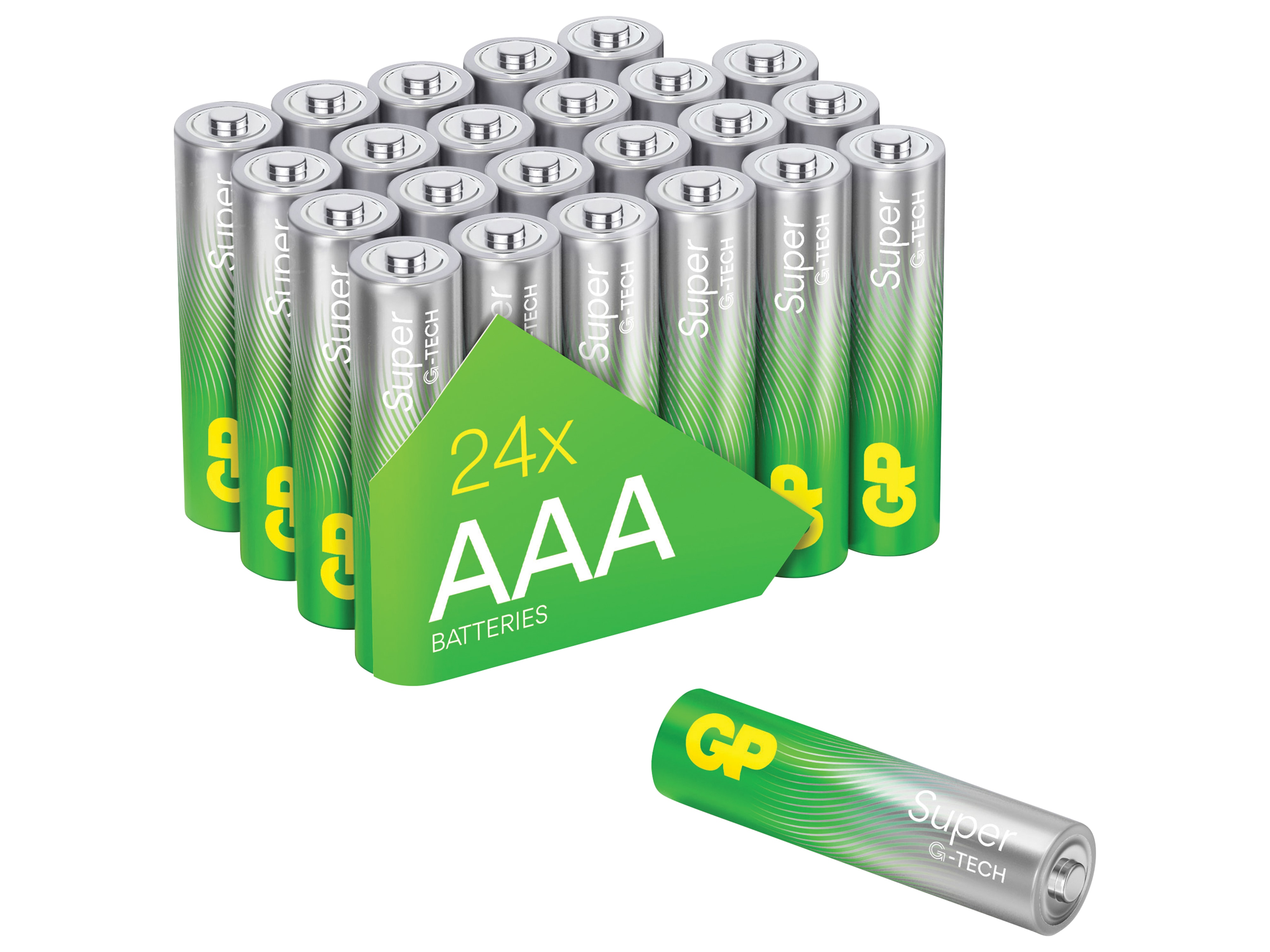 GP Micro-Batterie 03024AETA-B24, Alkaline, 24 Stück GP Micro-Batterie 03024AETA-B24, Alkaline, 24 Stück