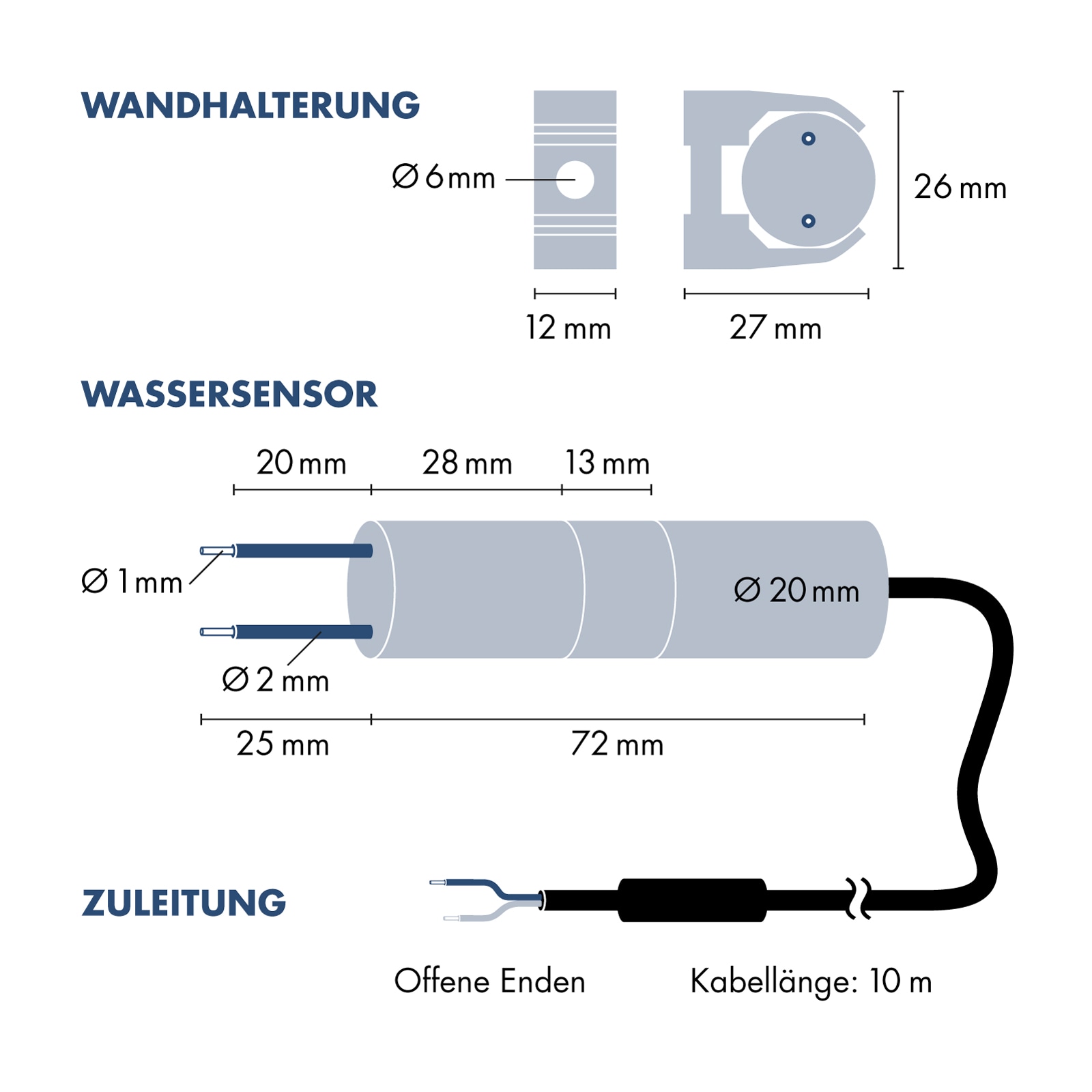 H-TRONIC Wasserpegelschalter WPS 1000, 230 V~ H-TRONIC Wasserpegelschalter WPS 1000, 230 V~