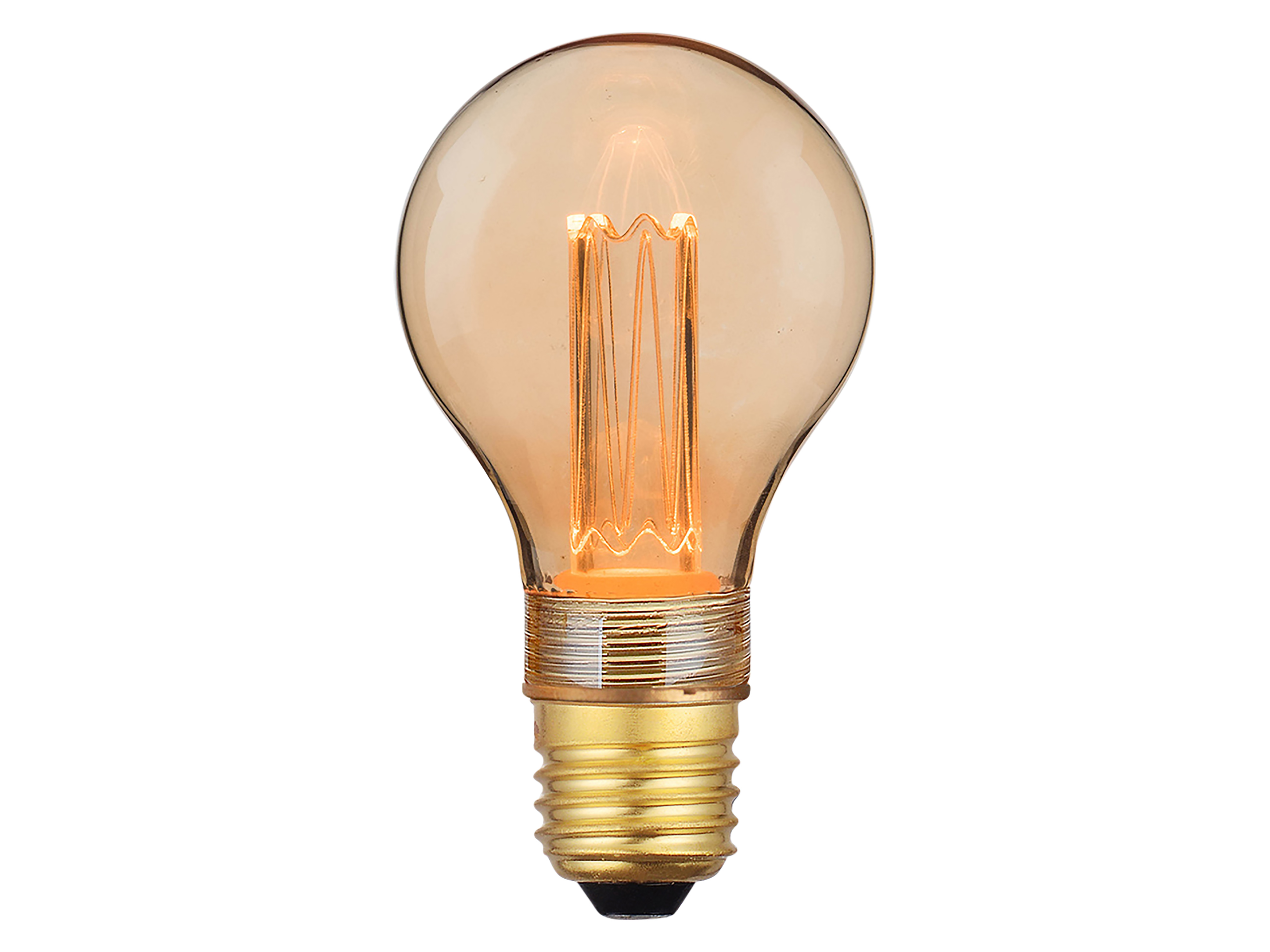 LUXULA LED-Filament-Lampe,, Vintage Bulb, E27, 2,3W, 65lm, 1800K