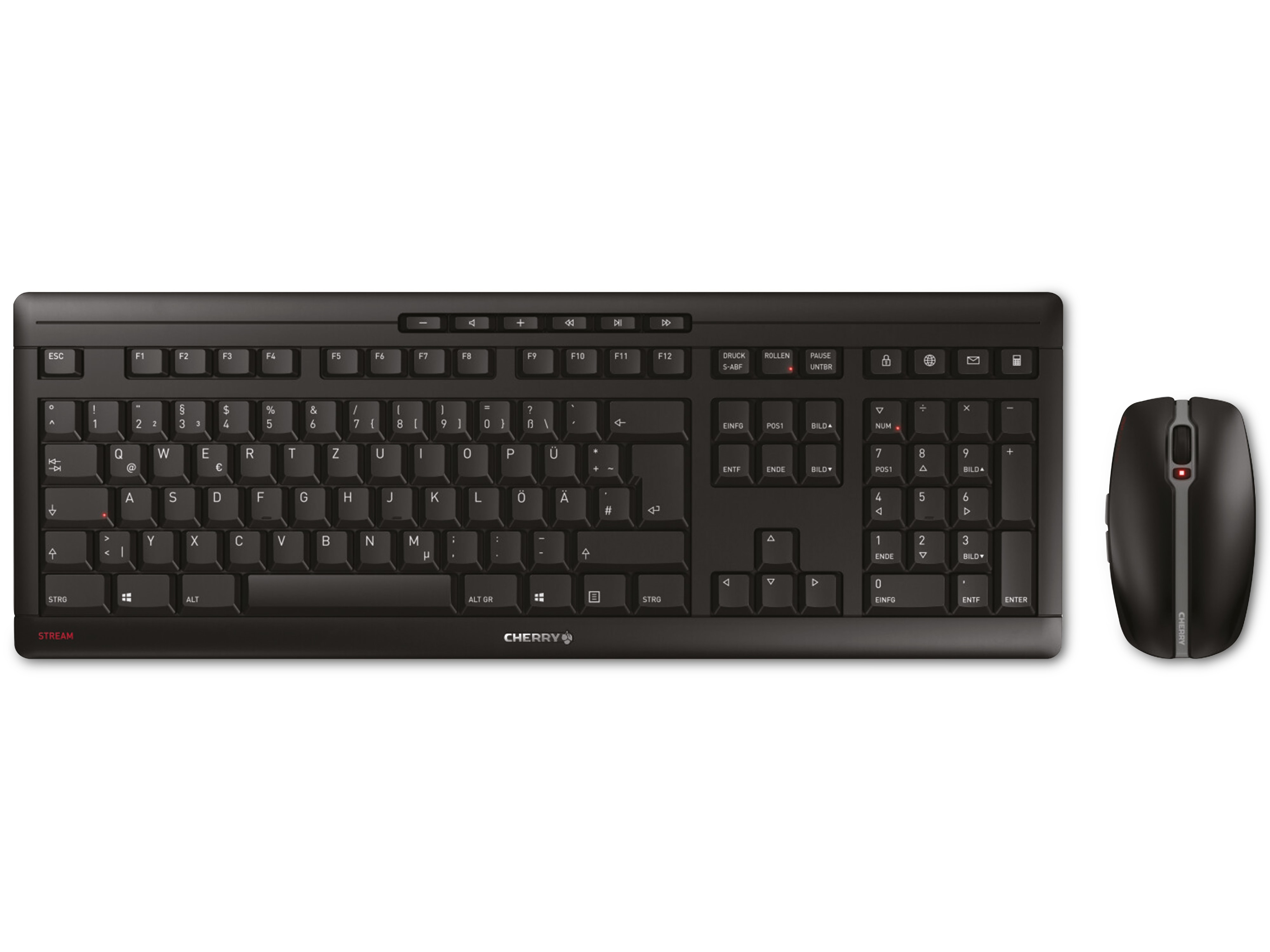 CHERRY Maus- und Tastaturset Recharge, schwarz CHERRY Maus- und Tastaturset Recharge, schwarz