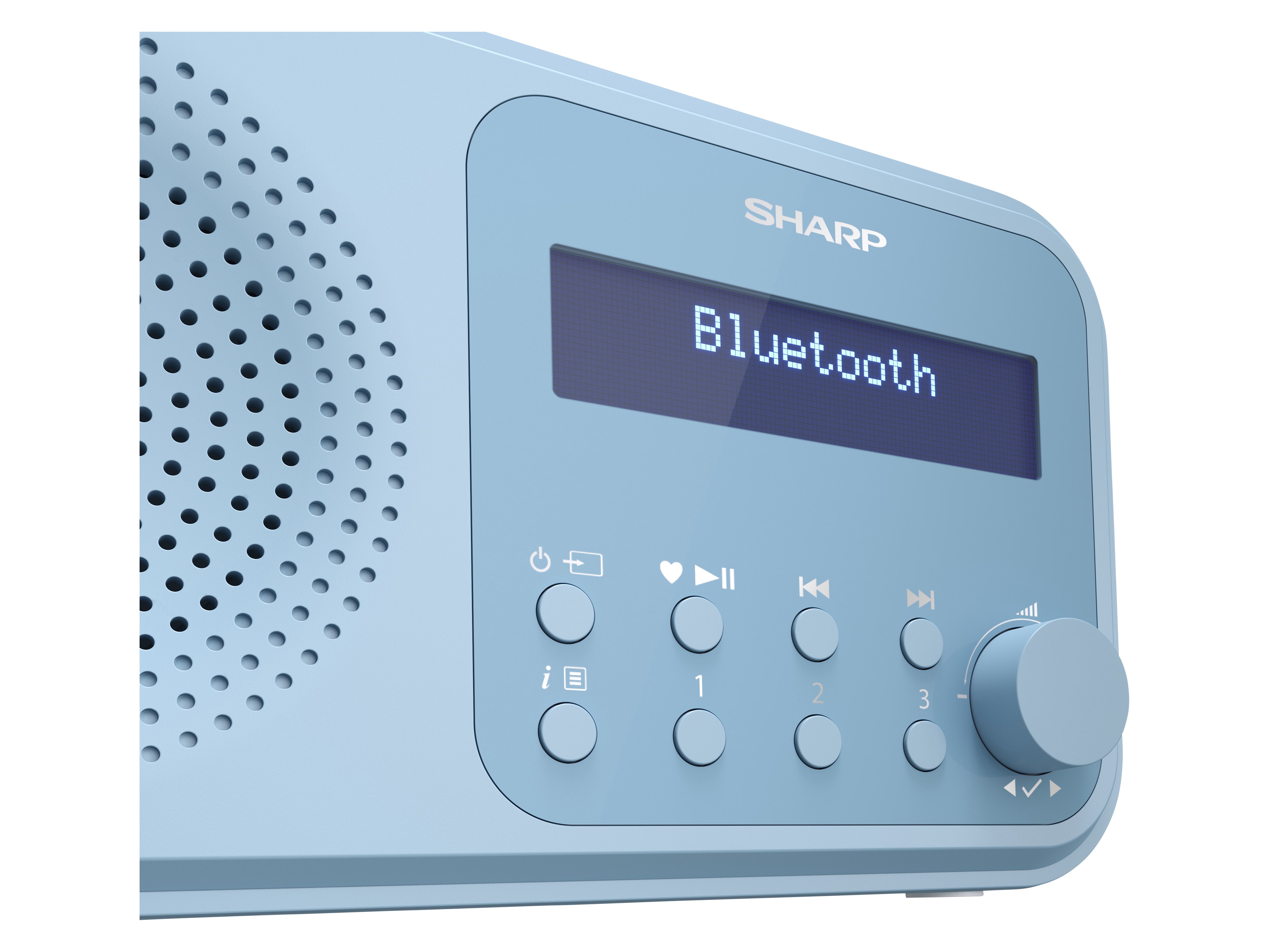 SHARP DAB+/FM Radio DR-P420, USB, Bluetooth, blau SHARP DAB+/FM Radio DR-P420, USB, Bluetooth, blau